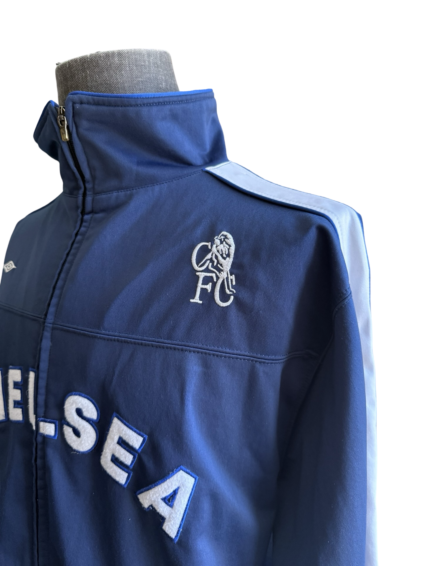 EPL Vtg Chelsea FC 00’s Umbro Football Track Jacket Size L