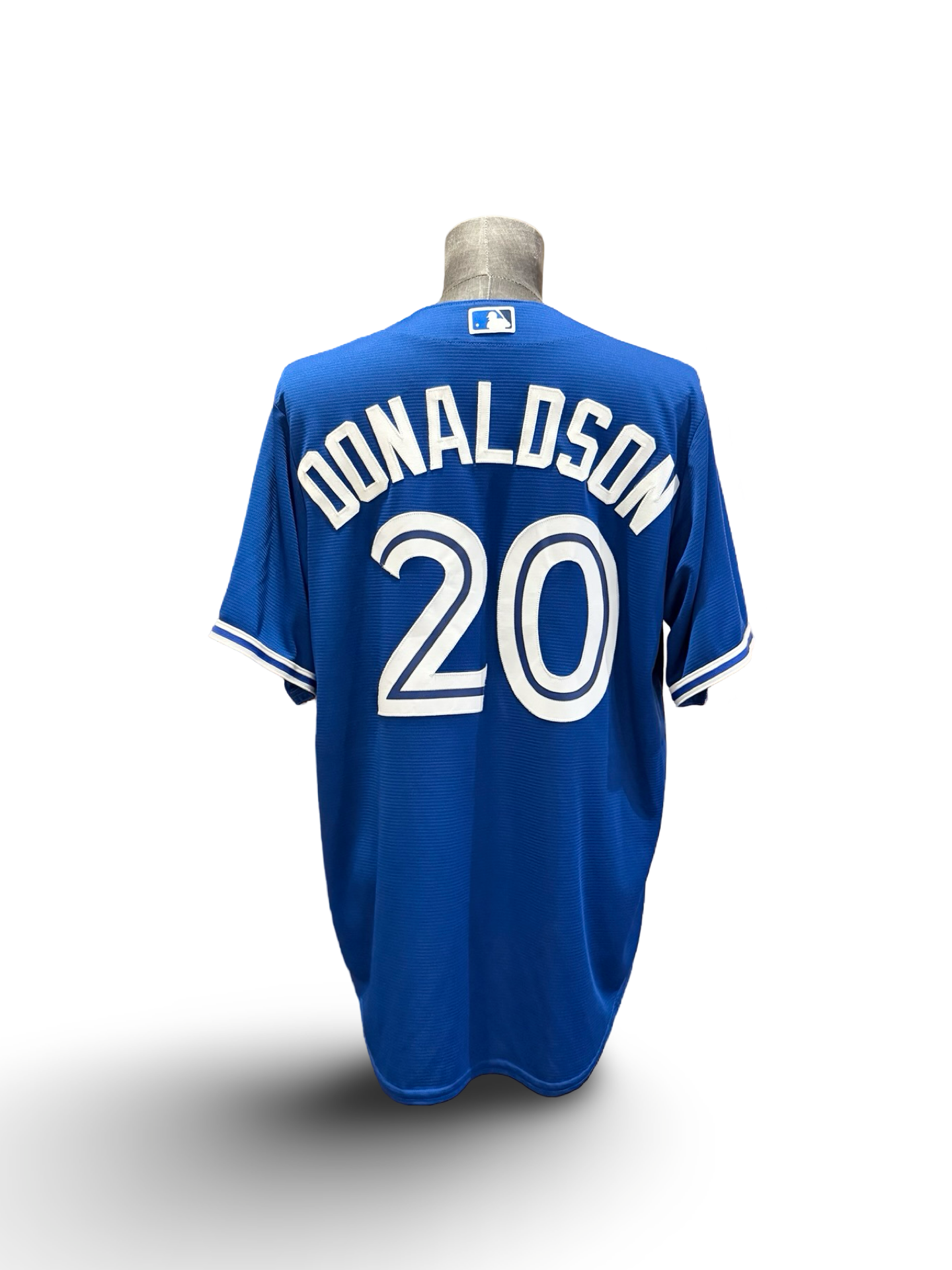 MLB Josh Donaldson 20 Toronto Blue Jays Majestic Cool Base Baseball Jersey Size L