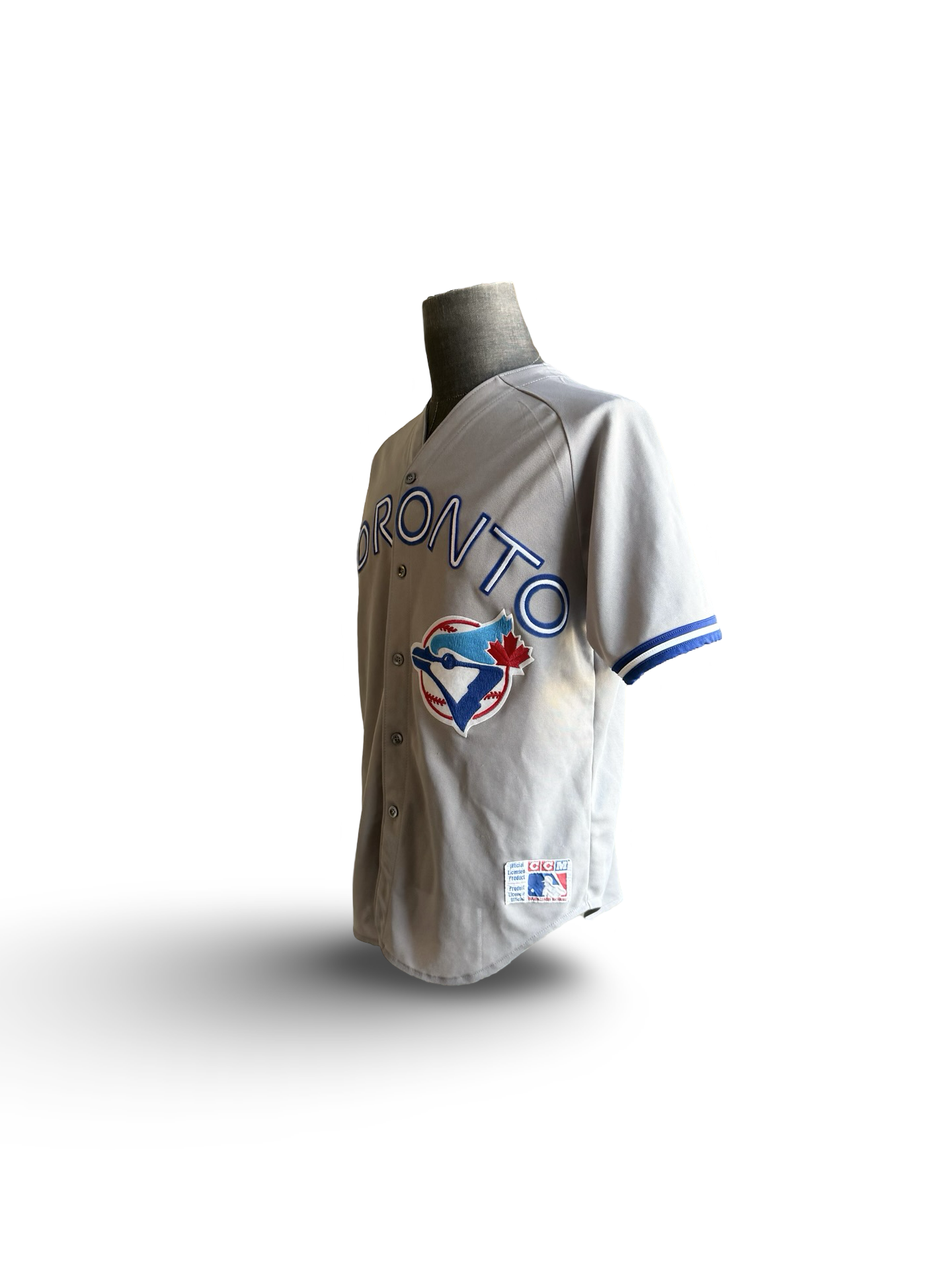 MLB Vtg Roberto Alomar 12 Toronto Blue Jays 90’s CCM Baseball Jersey Size M