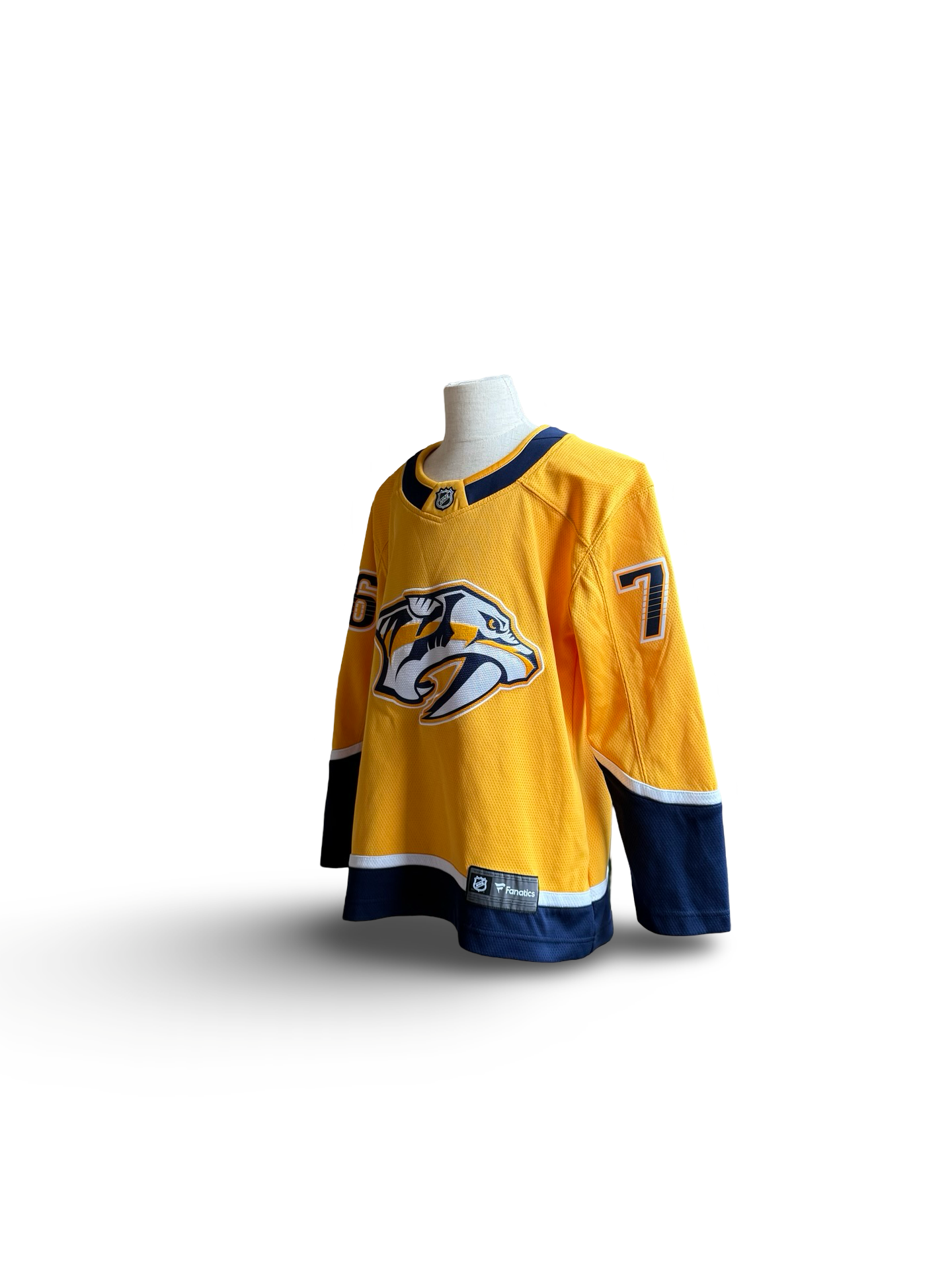 NHL PK Subban 76 Breakaway Fanatics Nashville Predators Jersey Size Youth S/M