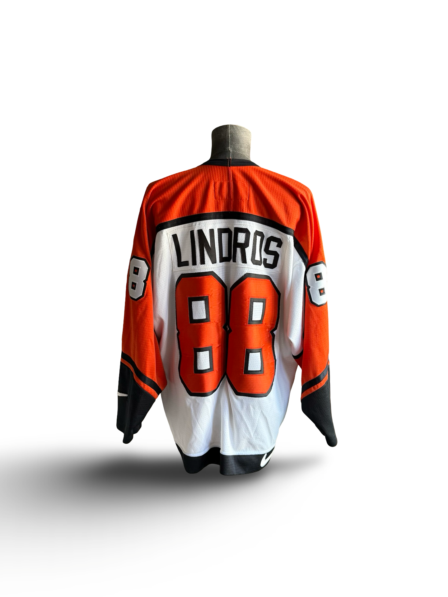 NHL Vtg 90’s Eric Lindros 88 Philadelphia Flyers Nike Hockey Jersey Size 2XL