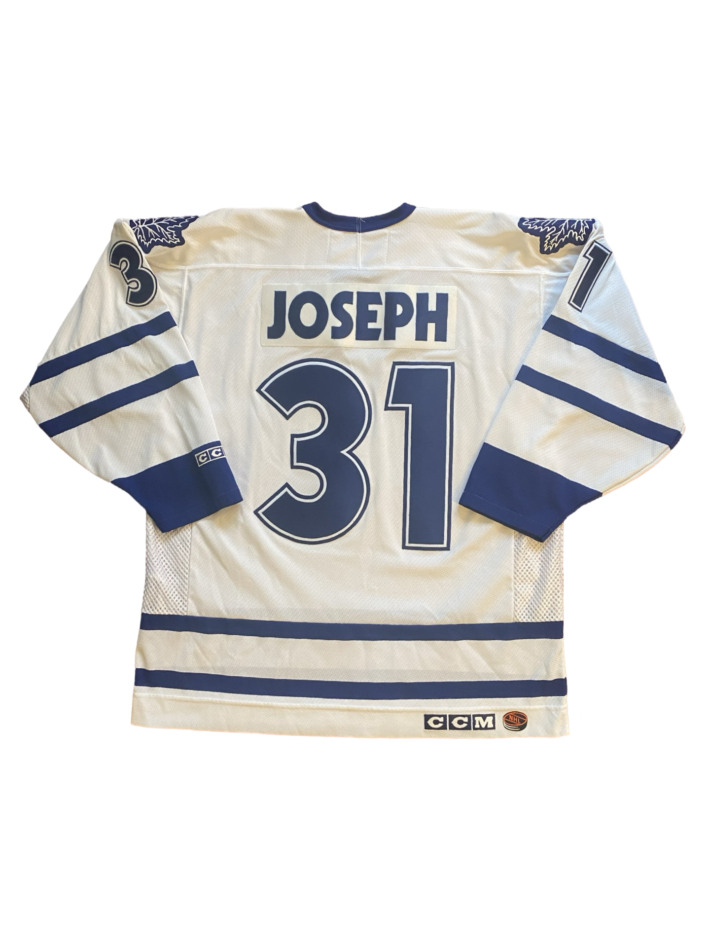 NHL Rare Vtg Curtis Joseph 31 Toronto Maple Leafs All Star Game Jersey CCM 2000 Size XL