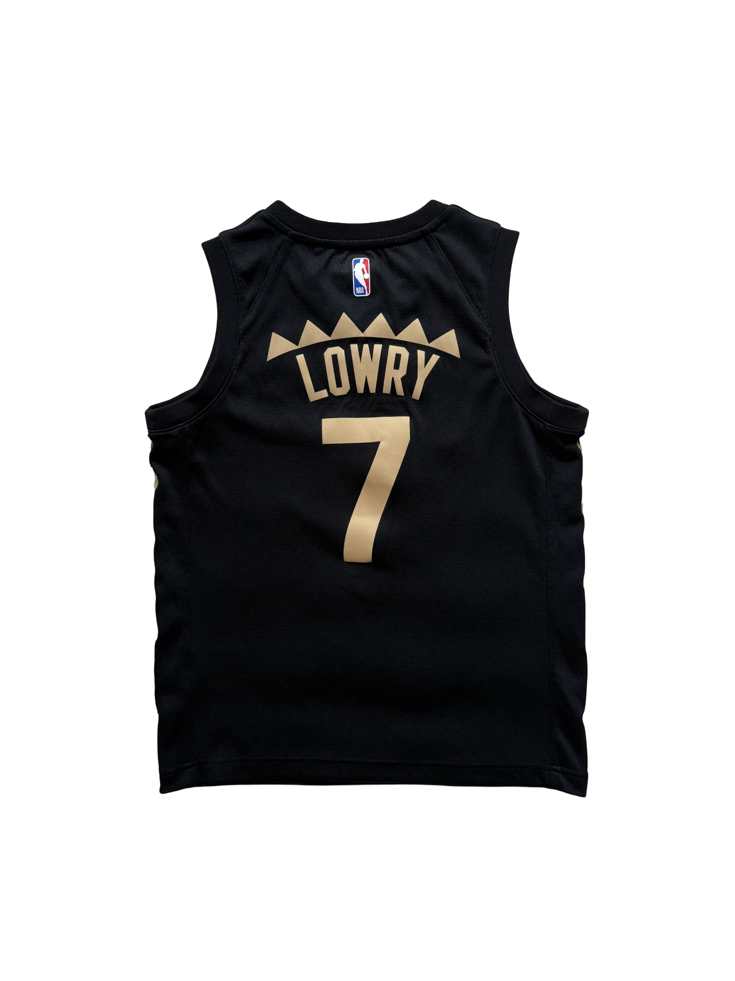 NBA Kyle Lowry 7 Toronto Raptors 2019 Nike Swingman OVO Jersey Size Youth M (10/12)