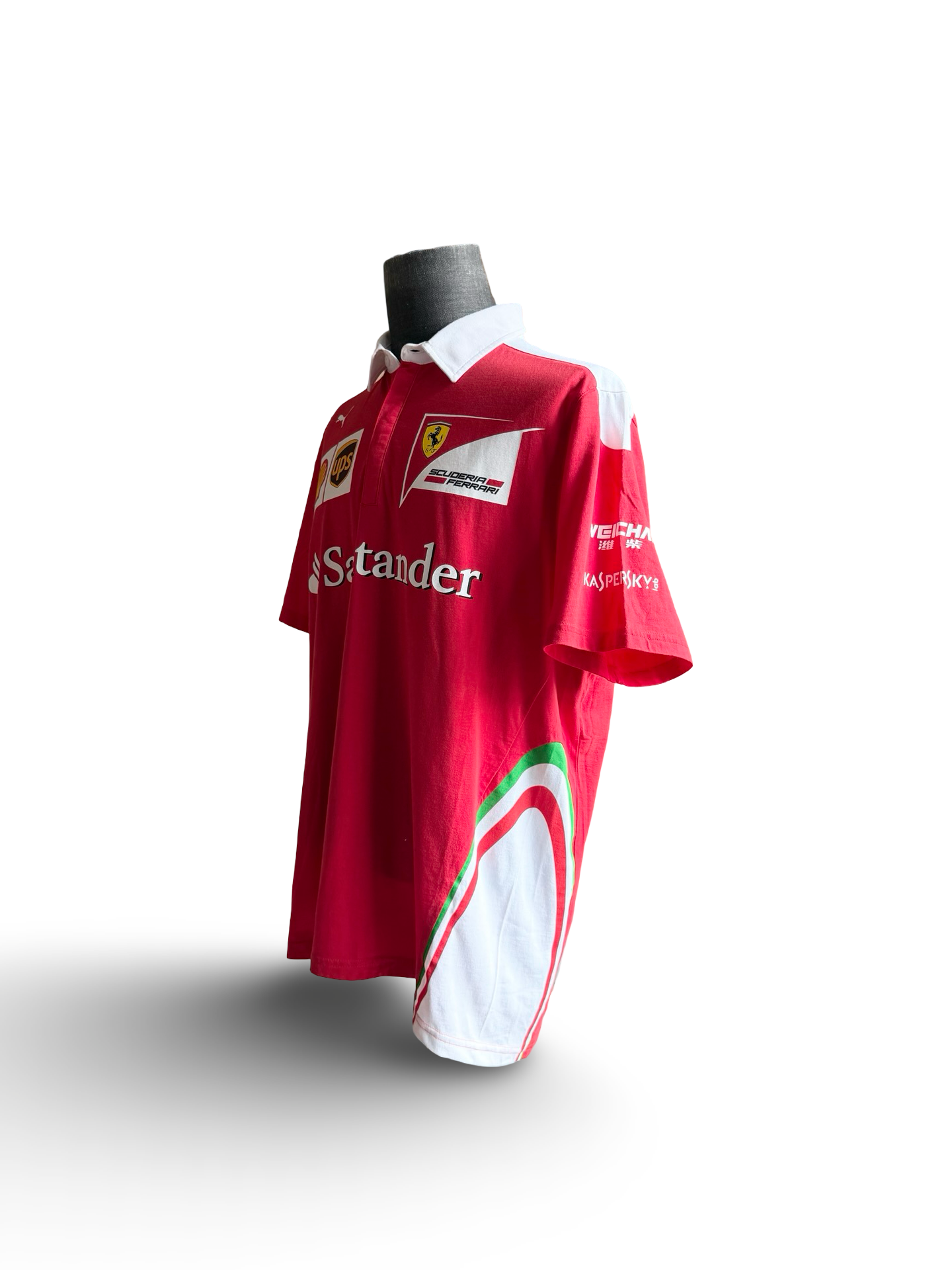 RACING F1 Scuderia Ferrari Puma Polo Team Shirt Size XL