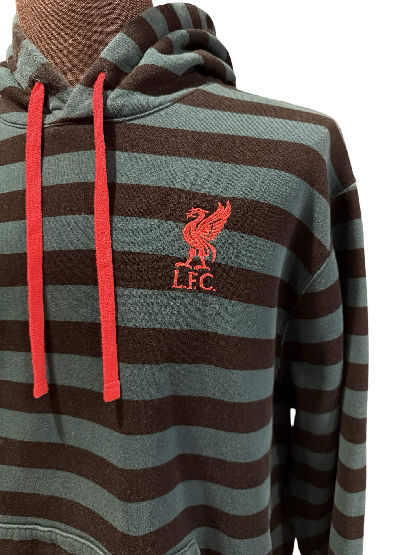 EPL Liverpool Fc Nike Teal Fleece Club Hoodie Size L