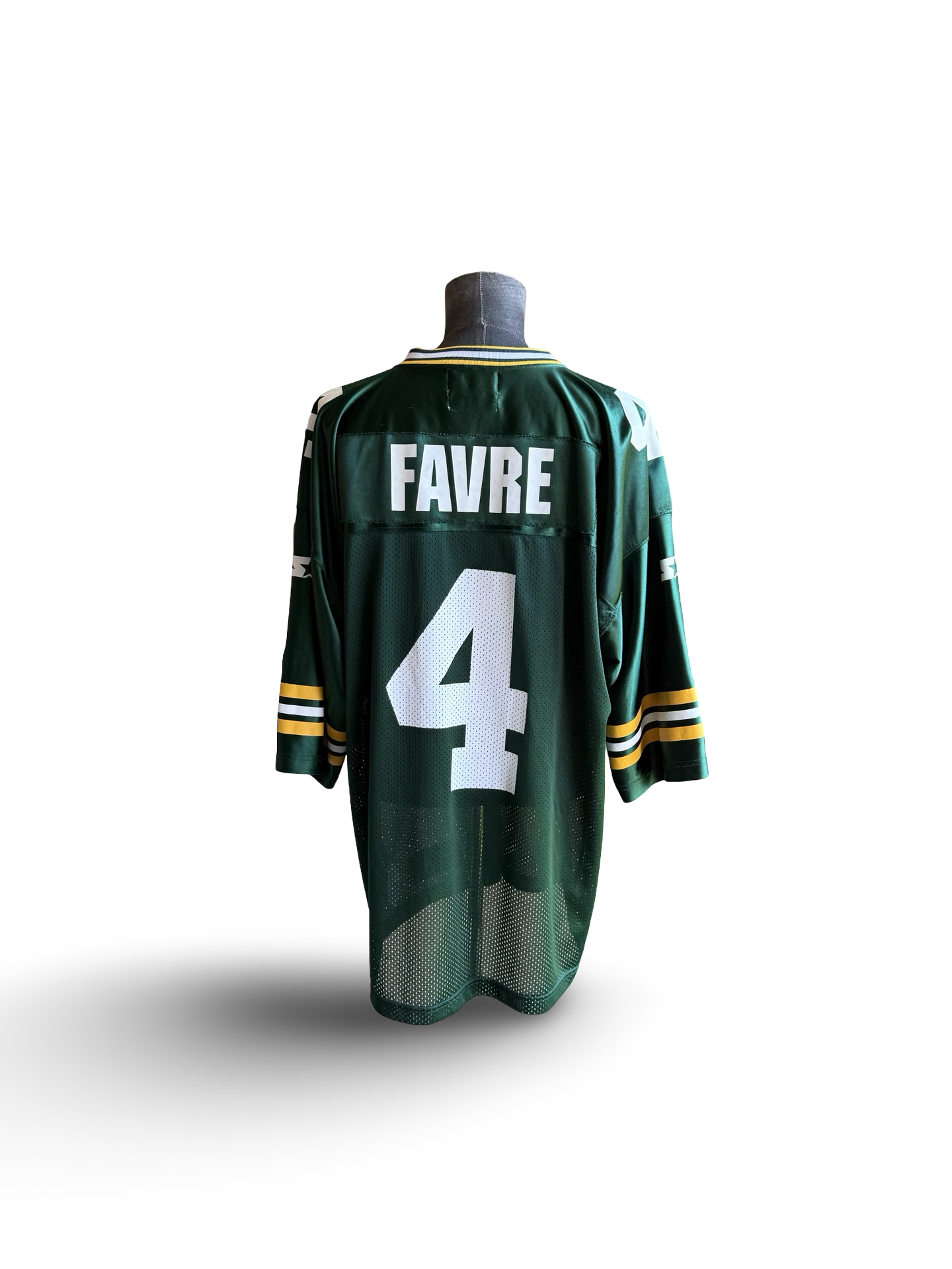 NFL Vtg Brett Favre 4 Green Bay Packers Starter Football Jersey Size 2XL