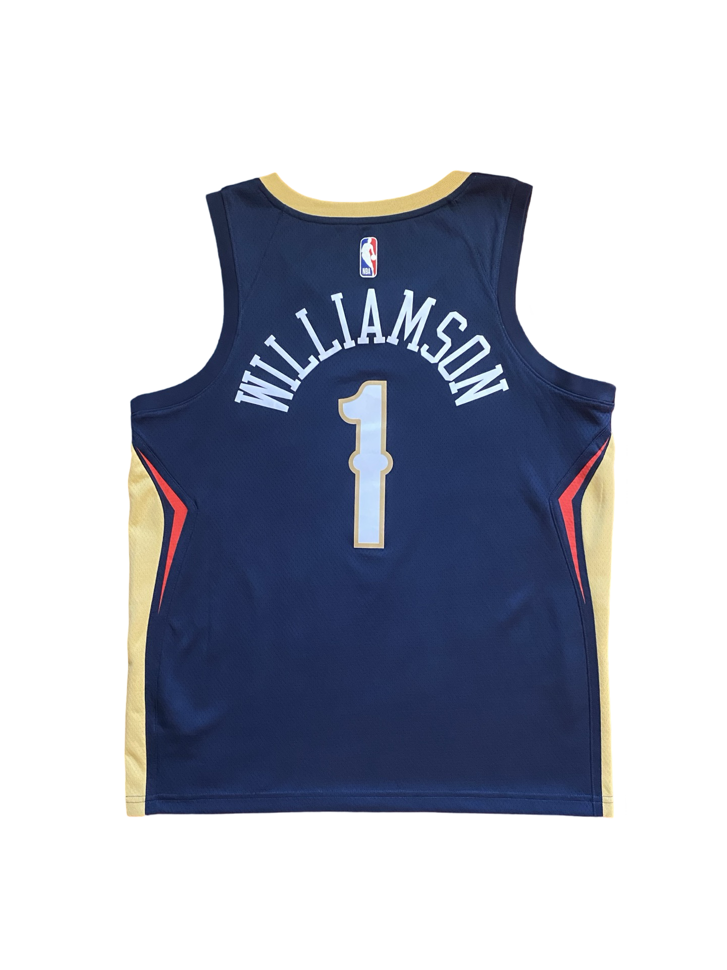 NBA Zion Williamson 1 New Orleans Pelicans Swingman Jersey Nike Size L