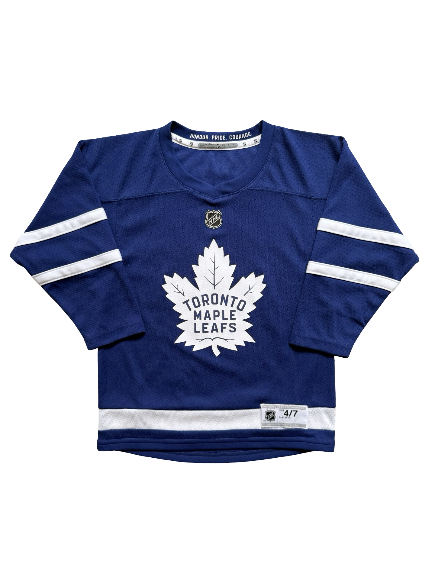 YOUTH NHL Toronto Maple Leafs Hockey Jersey Size Youth 4-7