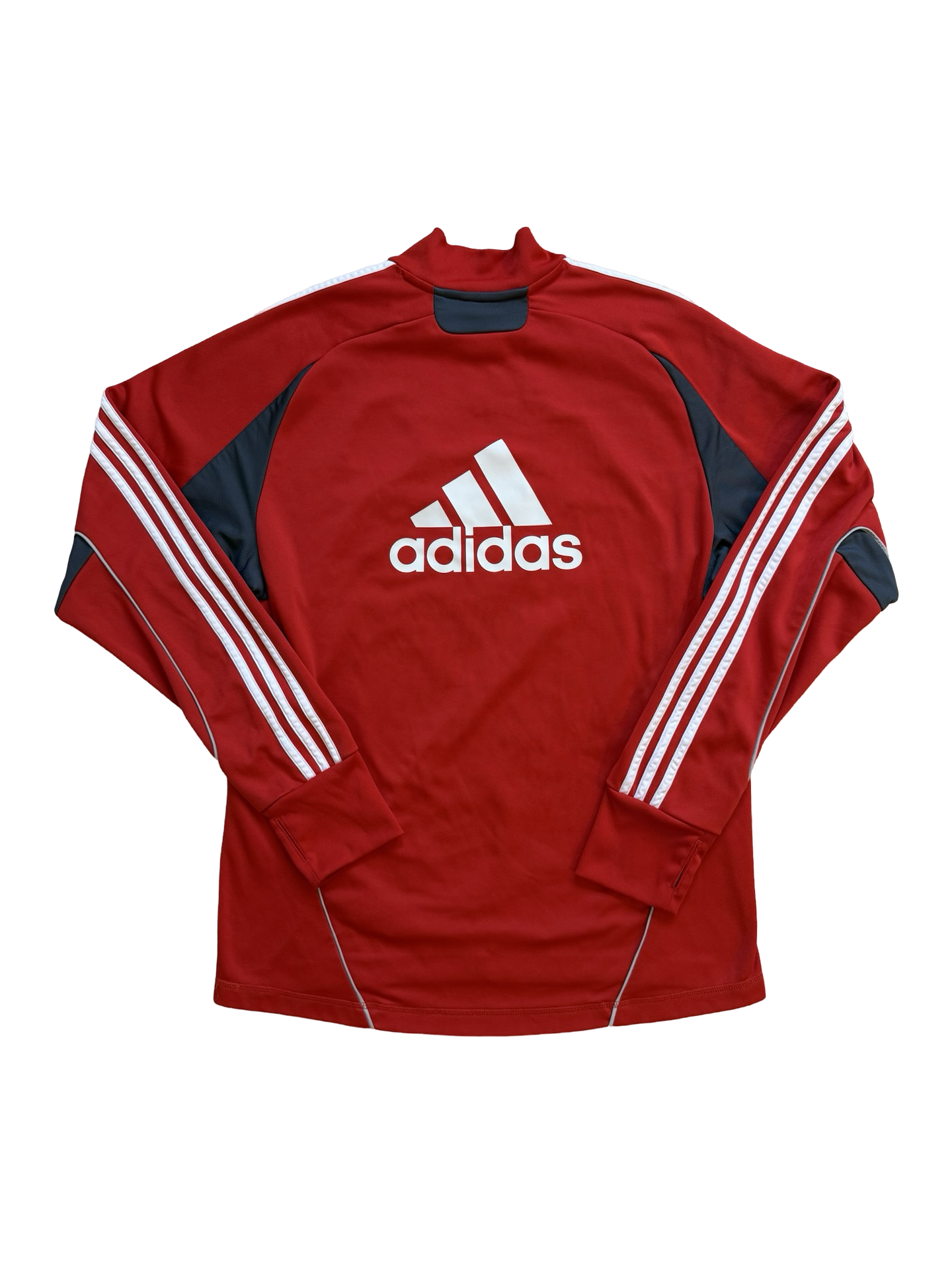 Soccer MLS Vtg Toronto FC 2010 Adidas TFC Football Long Sleeve Pre Match Pullover Size L