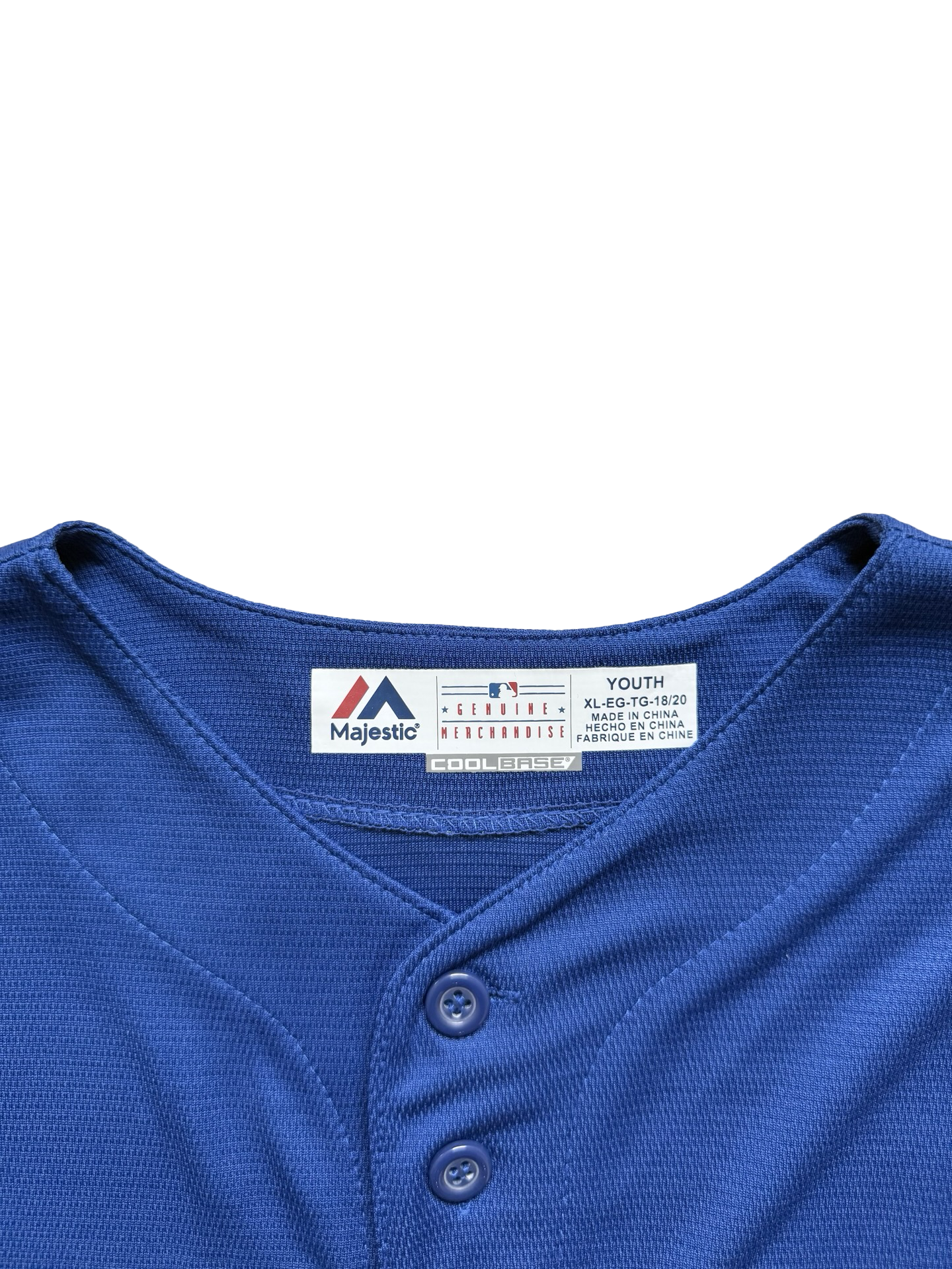 YOUTH MLB Toronto Blue Jays Majestic CoolBase Baseball Jersey Size Youth XL