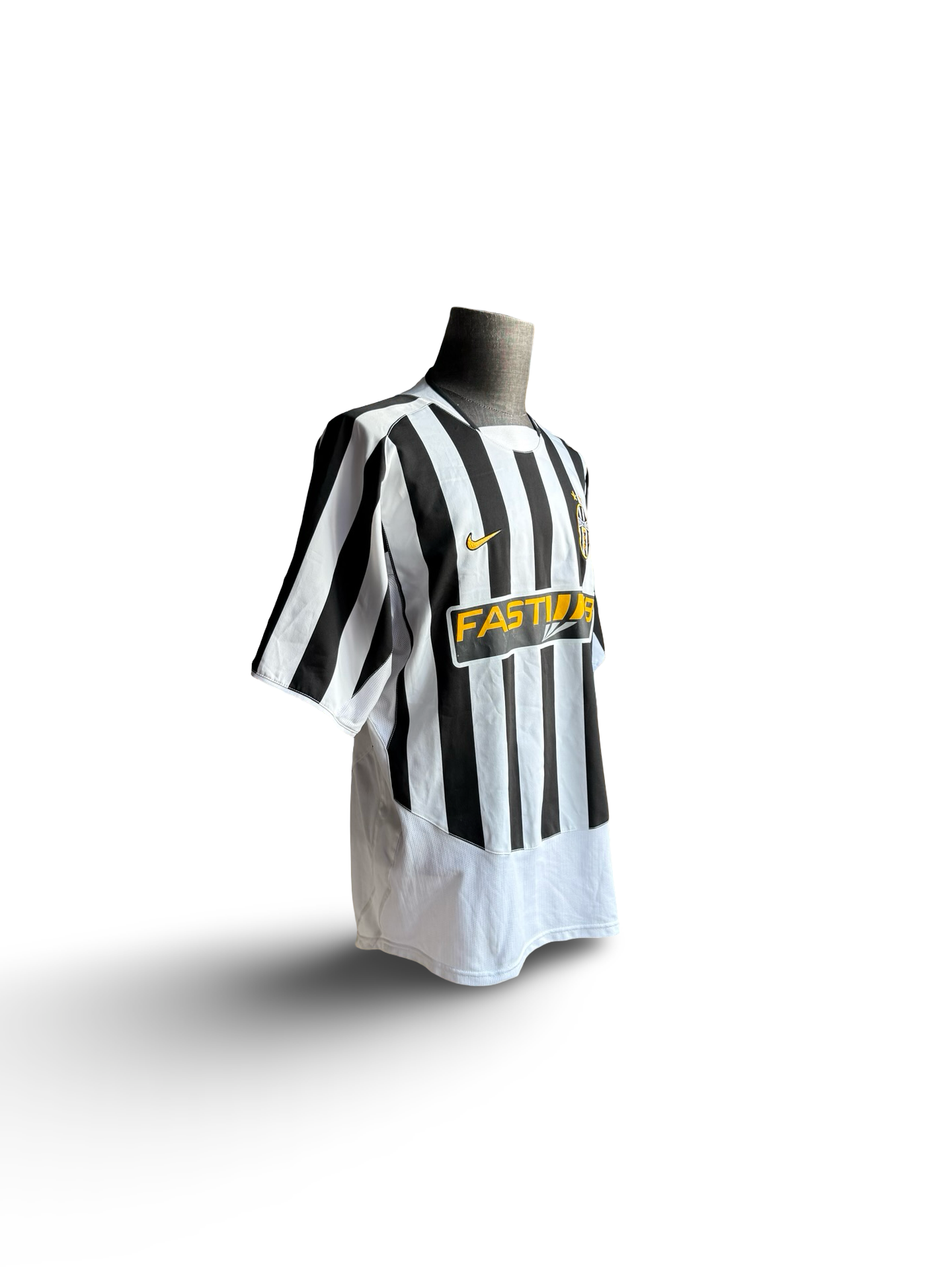 Soccer Vtg Juventus FC 2003/04 Nike Football Home Jersey Size L