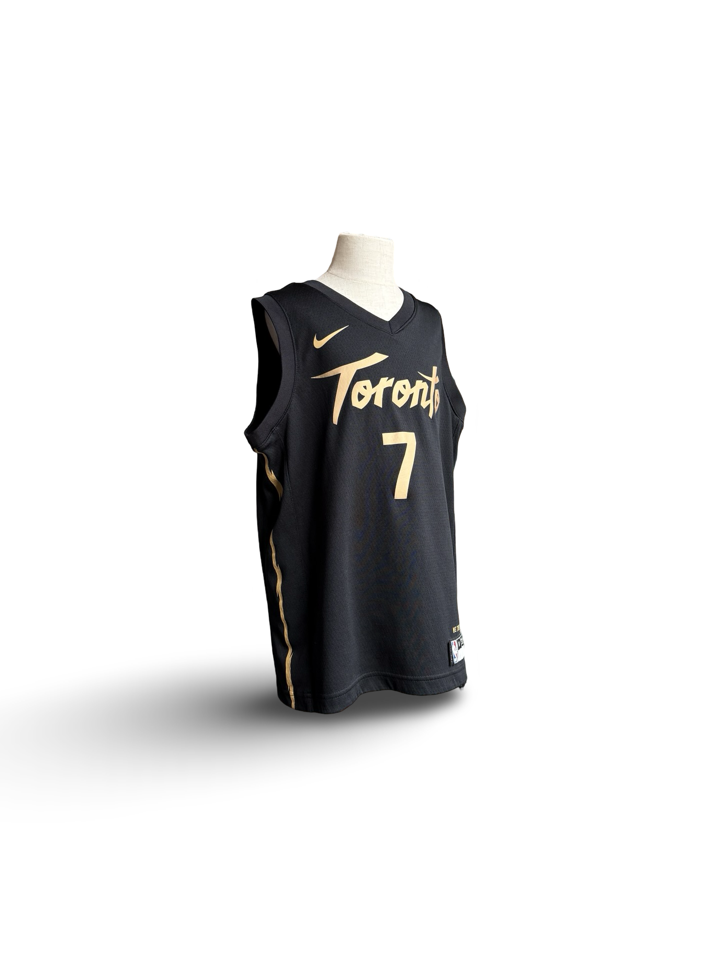 NBA Kyle Lowry 7 Toronto Raptors 2019 Nike Swingman OVO Jersey Size Youth M (10/12)