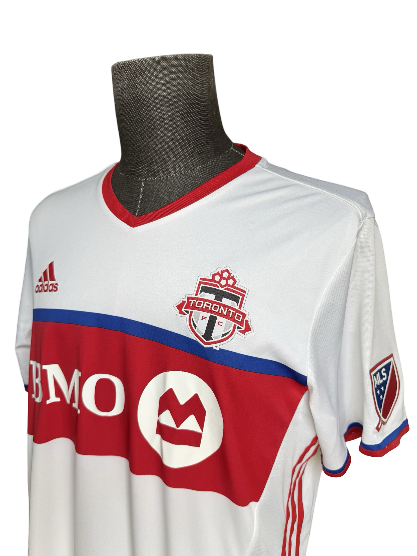 Soccer MLS Sebastian Giovinco 10 Toronto FC 2015-16 Adidas TFC Football away Jersey Size XL