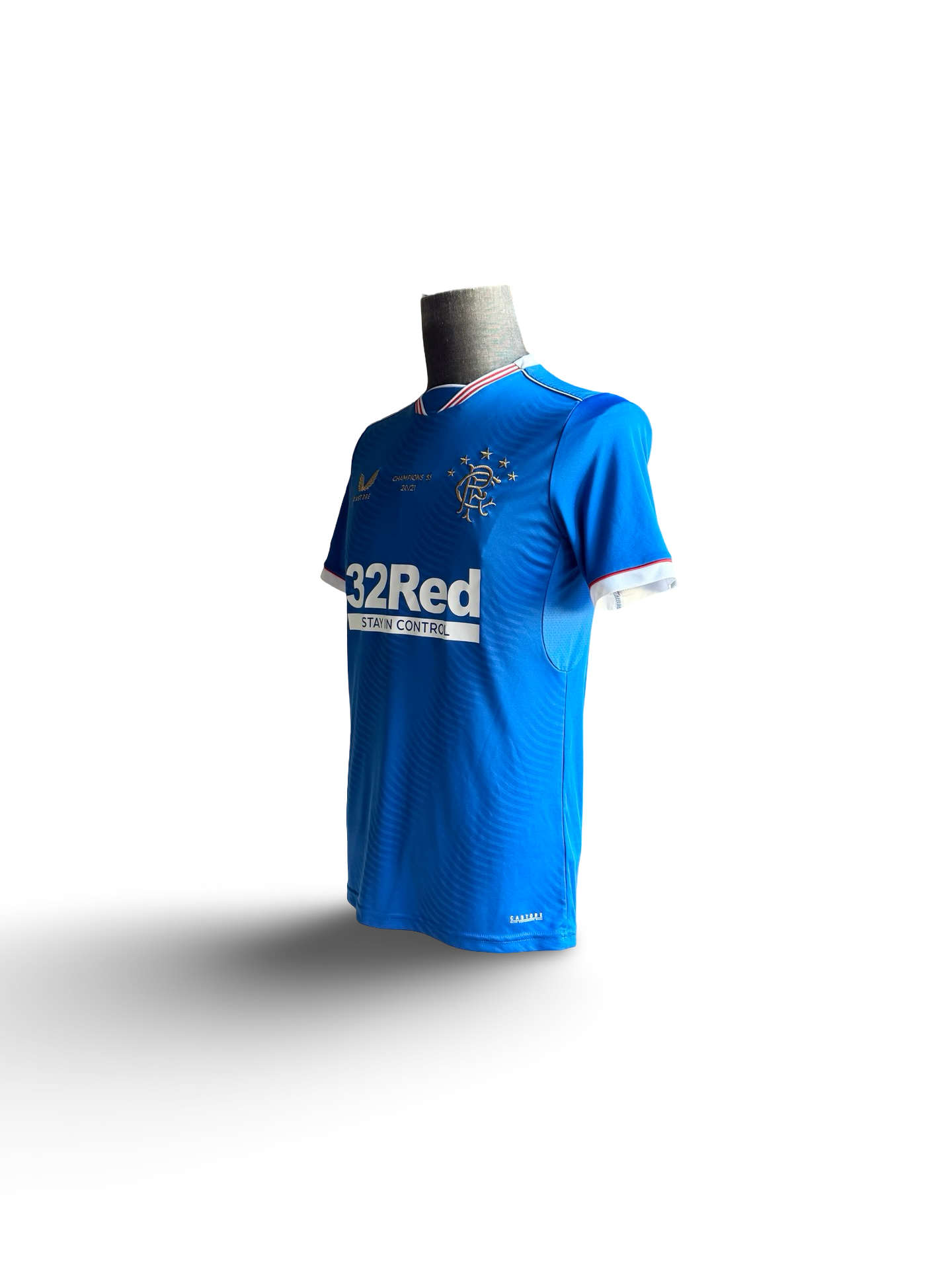 Soccer Glasgow Rangers 2020/21 Castore Home Football Jersey Size S