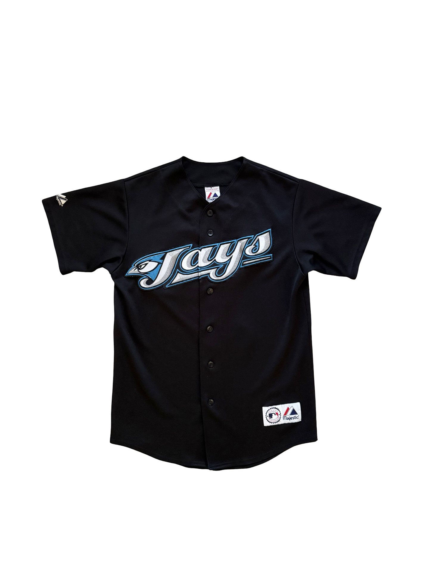 MLB Vtg Reed Johnson 3 Toronto Blue Jays 2000’s Majestic Baseball Jersey Size L