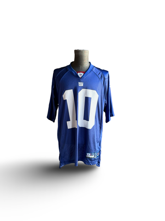 NFL Vtg Eli Manning 10 New York Giants Reebok 2000’s Football Jersey Size M