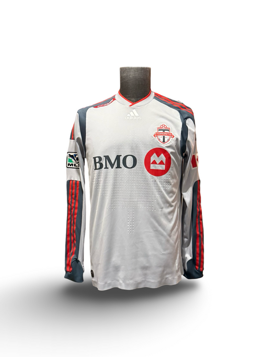 Soccer MLS Vtg Toronto FC 2009-10 Adidas TFC Football Long Sleeve Away Jersey Size M