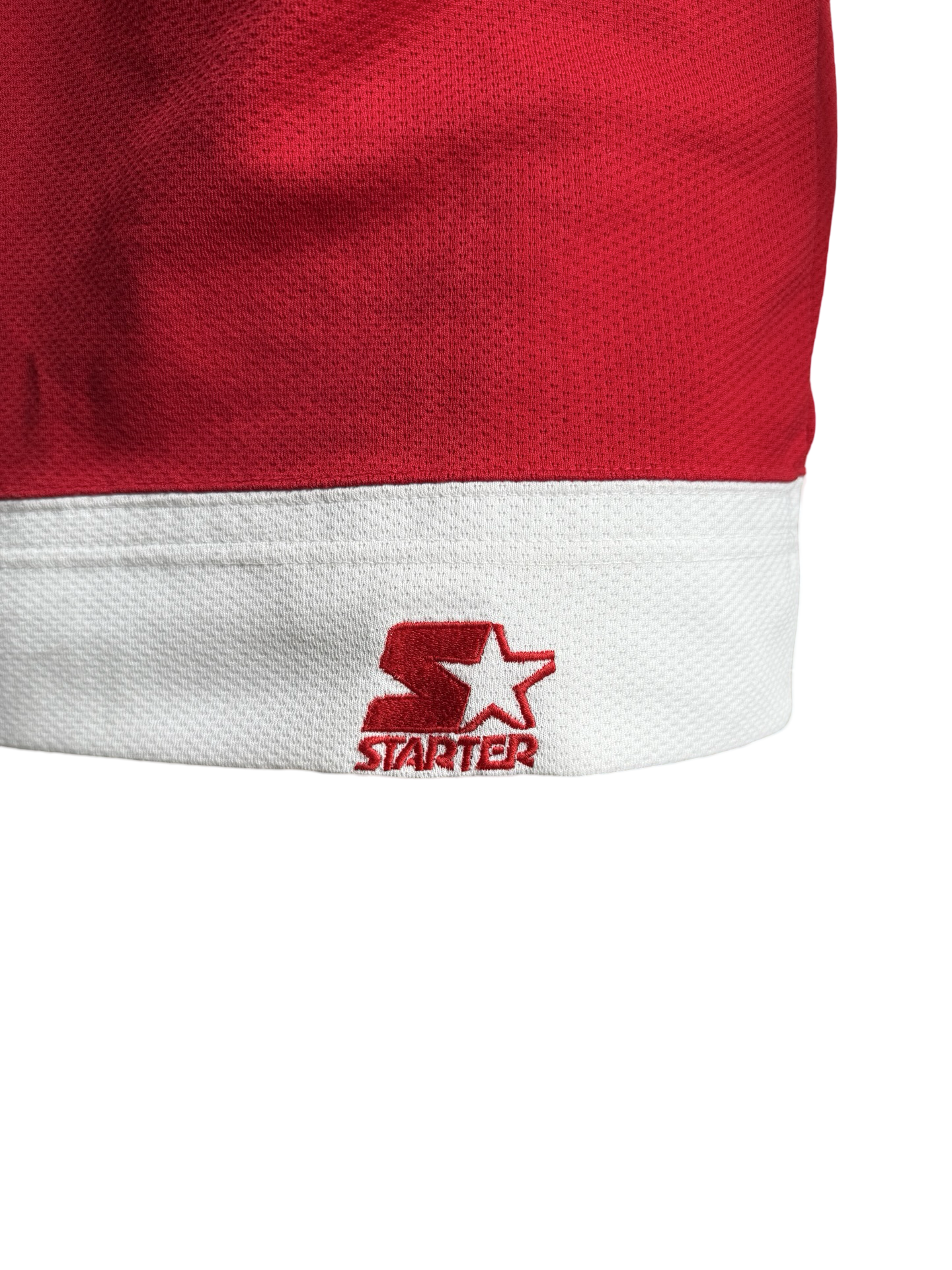 YOUTH NHL Vtg Detroit Red Wings Starter Hockey Jersey Size Youth S/M