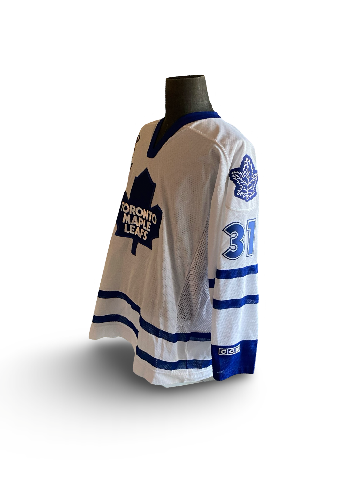 NHL Rare Vtg Curtis Joseph 31 Toronto Maple Leafs All Star Game Jersey CCM 2000 Size XL