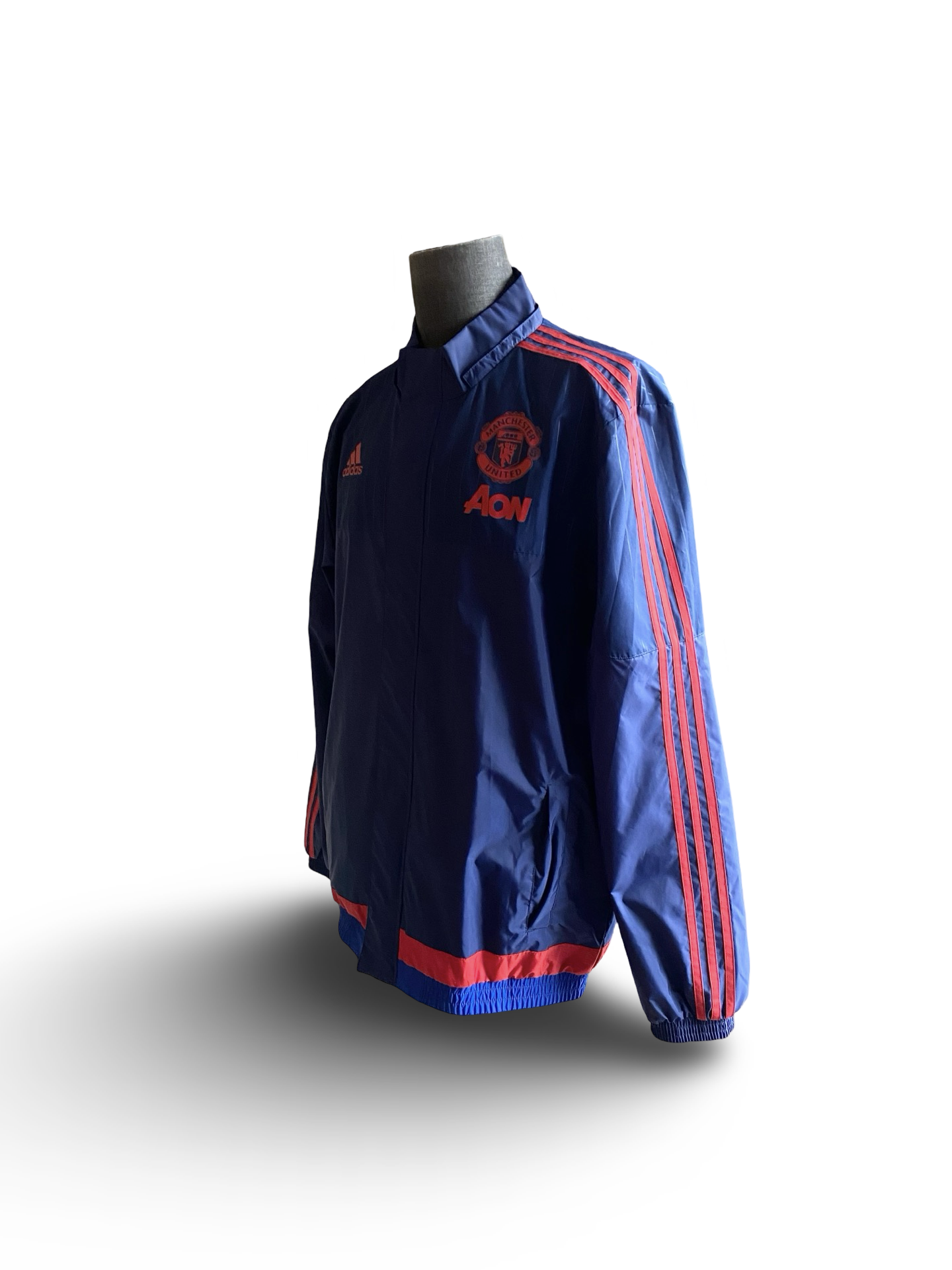 EPL Manchester United 2015-16 Adidas Full-Zip Track Jacket Size L