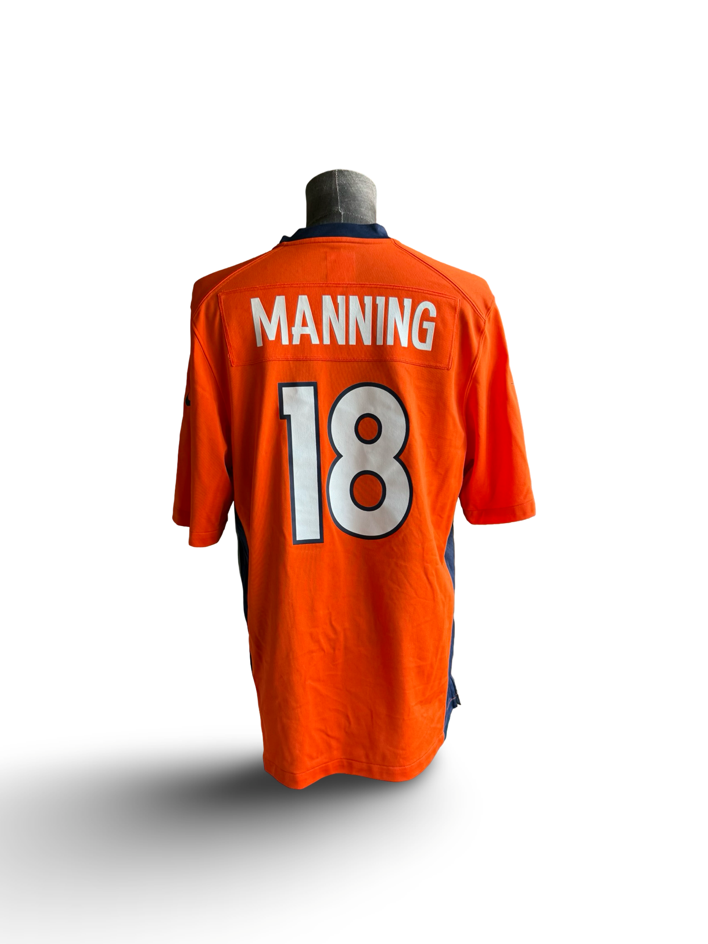 NFL Peyton Manning 18 Denver Broncos Nike Football Jersey Size M