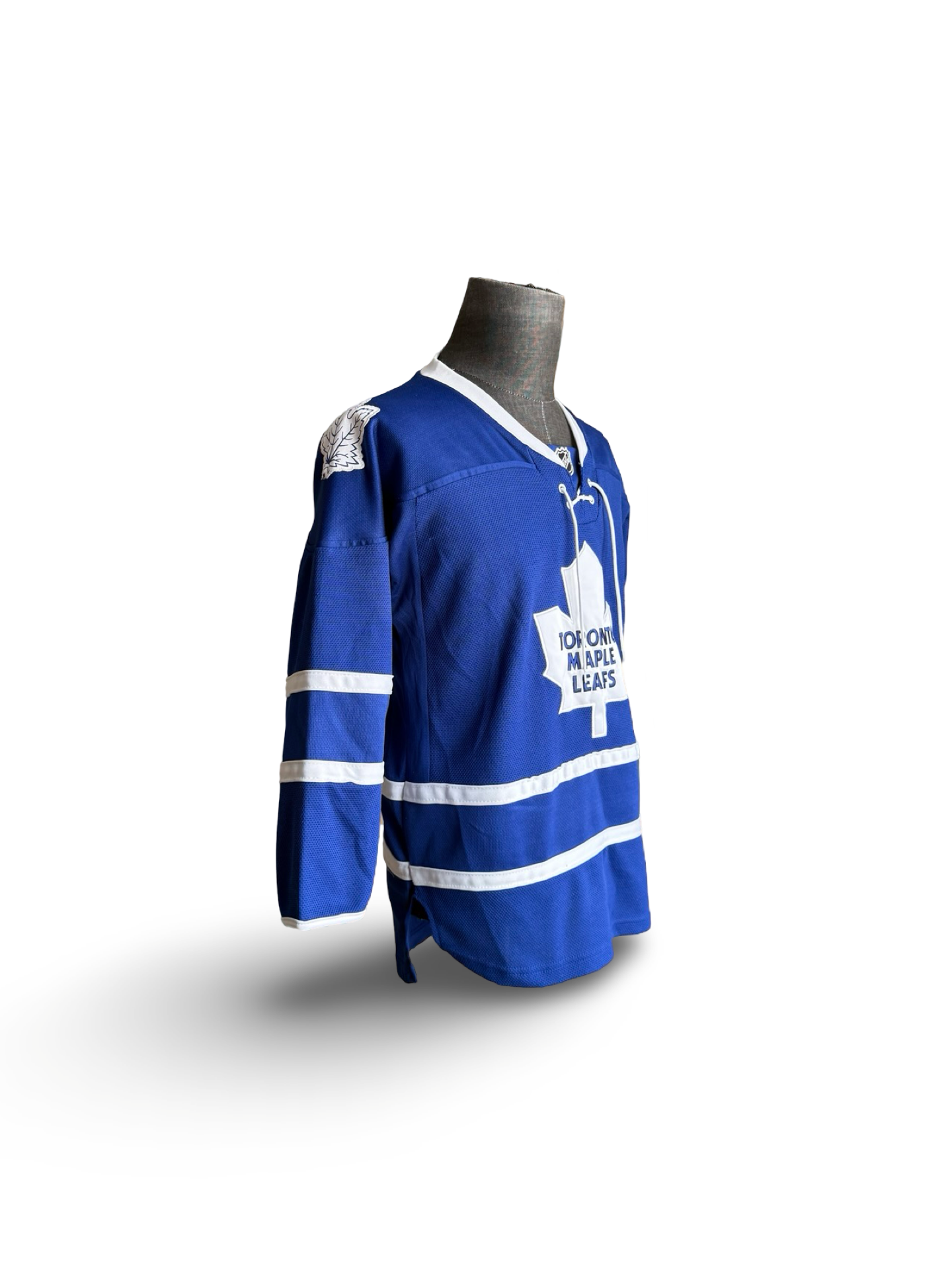 NHL Toronto Maple Leafs Reebok Blue Jersey Size Youth L/XL