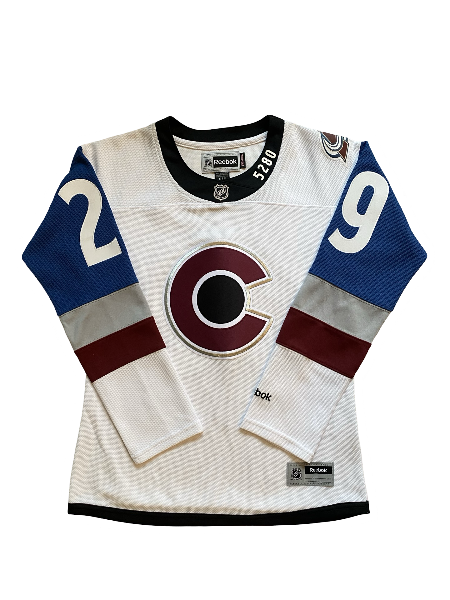 NHL Women’s 2016 Nathan MacKinnon 29 Colorado Avalanche Jersey Size S