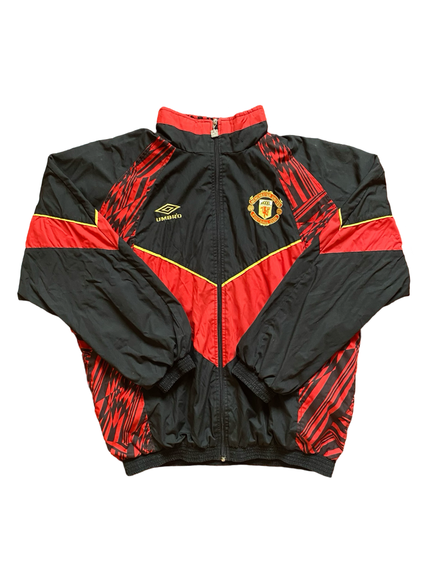 EPL Vtg Manchester United 1994-95 Umbro Full-Zip Track Jacket Size XL