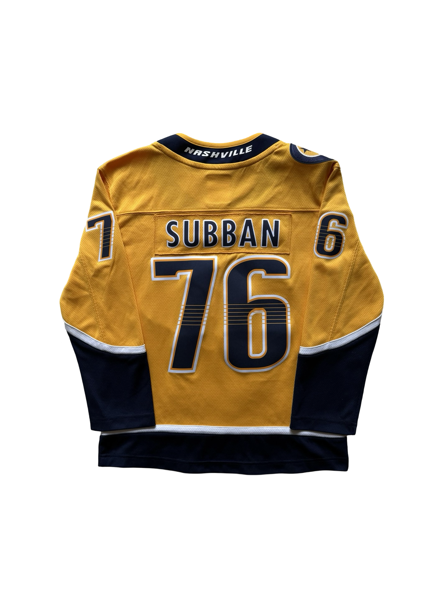 NHL PK Subban 76 Breakaway Fanatics Nashville Predators Jersey Size Youth S/M