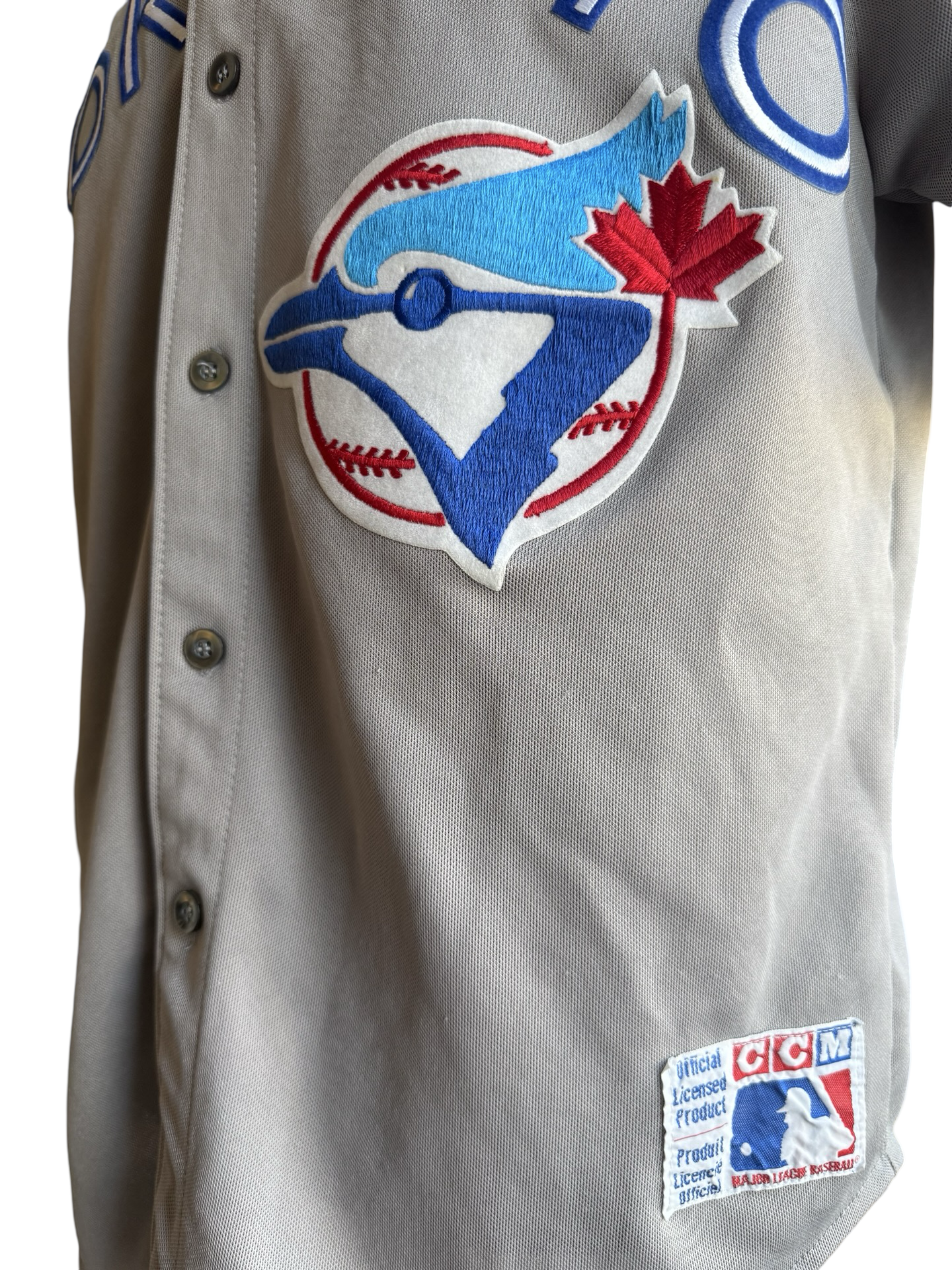 MLB Vtg Roberto Alomar 12 Toronto Blue Jays 90’s CCM Baseball Jersey Size M