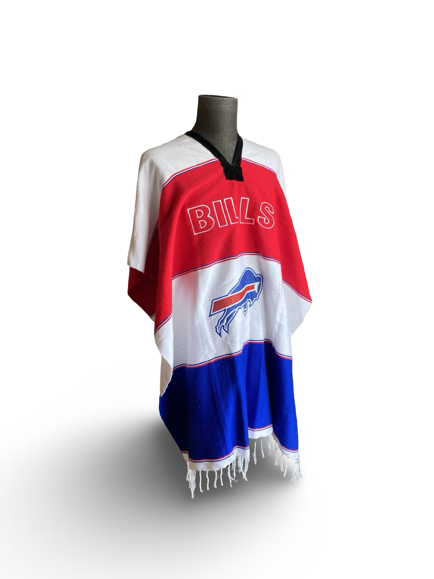 NFL Buffalo Bills Poncho Acrylic Cotton Size OS