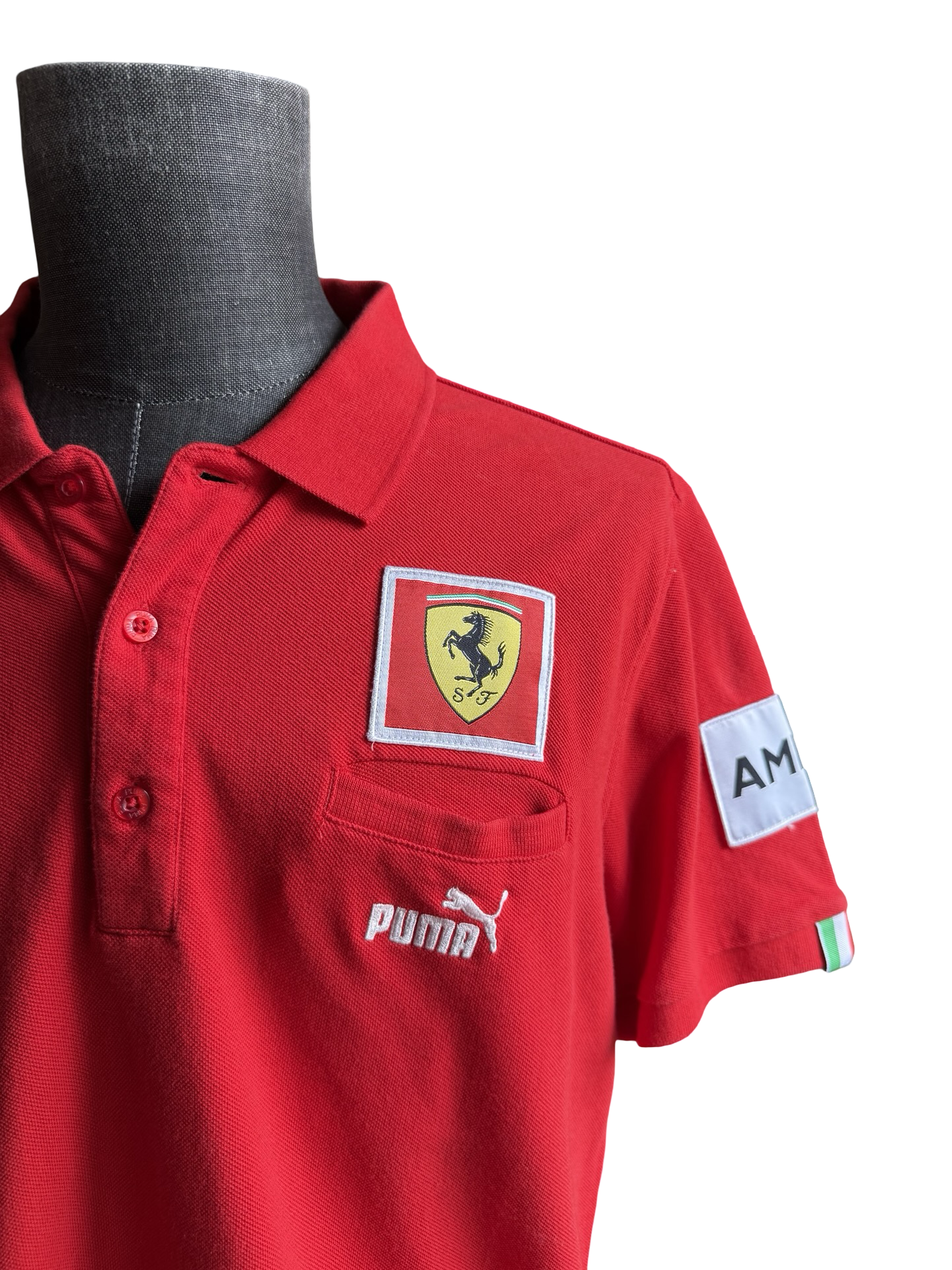 RACING F1 Scuderia Ferrari Puma Polo Team Shirt L