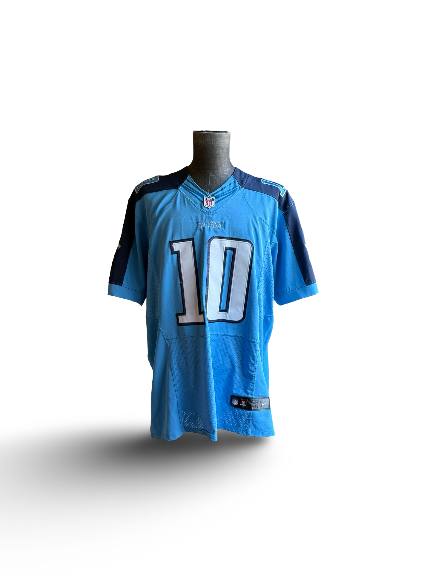 NFL Jake Locker 10 Tennessee Titans Nike Football Jersey Size 2XL