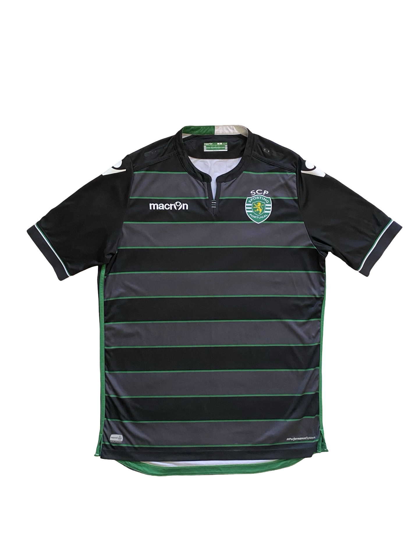 Soccer Sporting Lisbon 2015-16 Macron Football Away Jersey Size 3XL