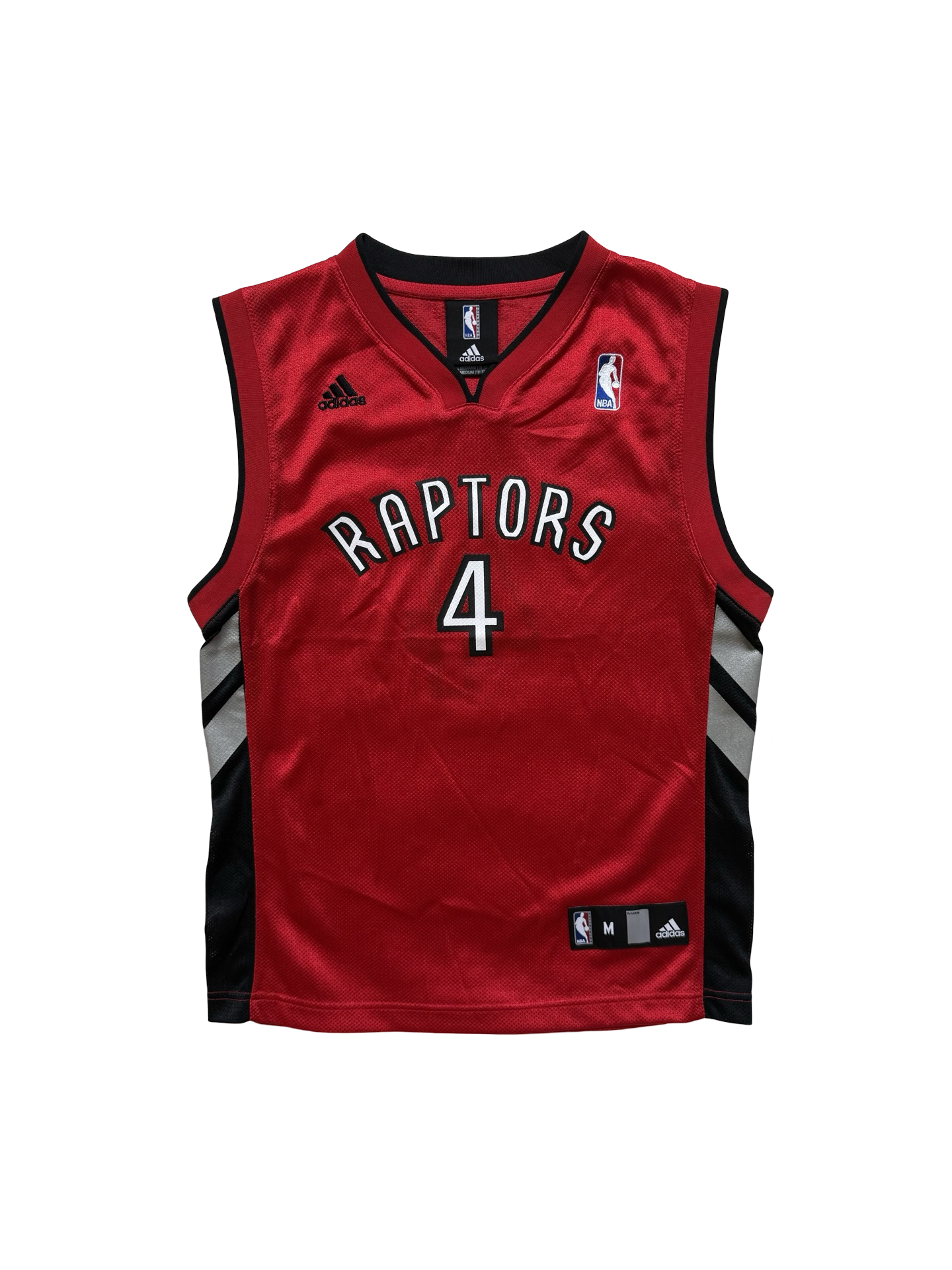 NBA Vtg Chris Bosh 4 Adidas Toronto Raptors Jersey Size Youth M (10/12)