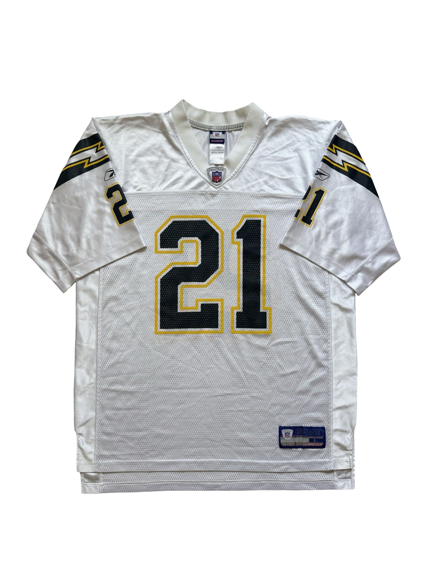 NFL Vtg LaDainian Tomlinson 21 San Diego Chargers Reebok 2000’s Football Jersey Size L