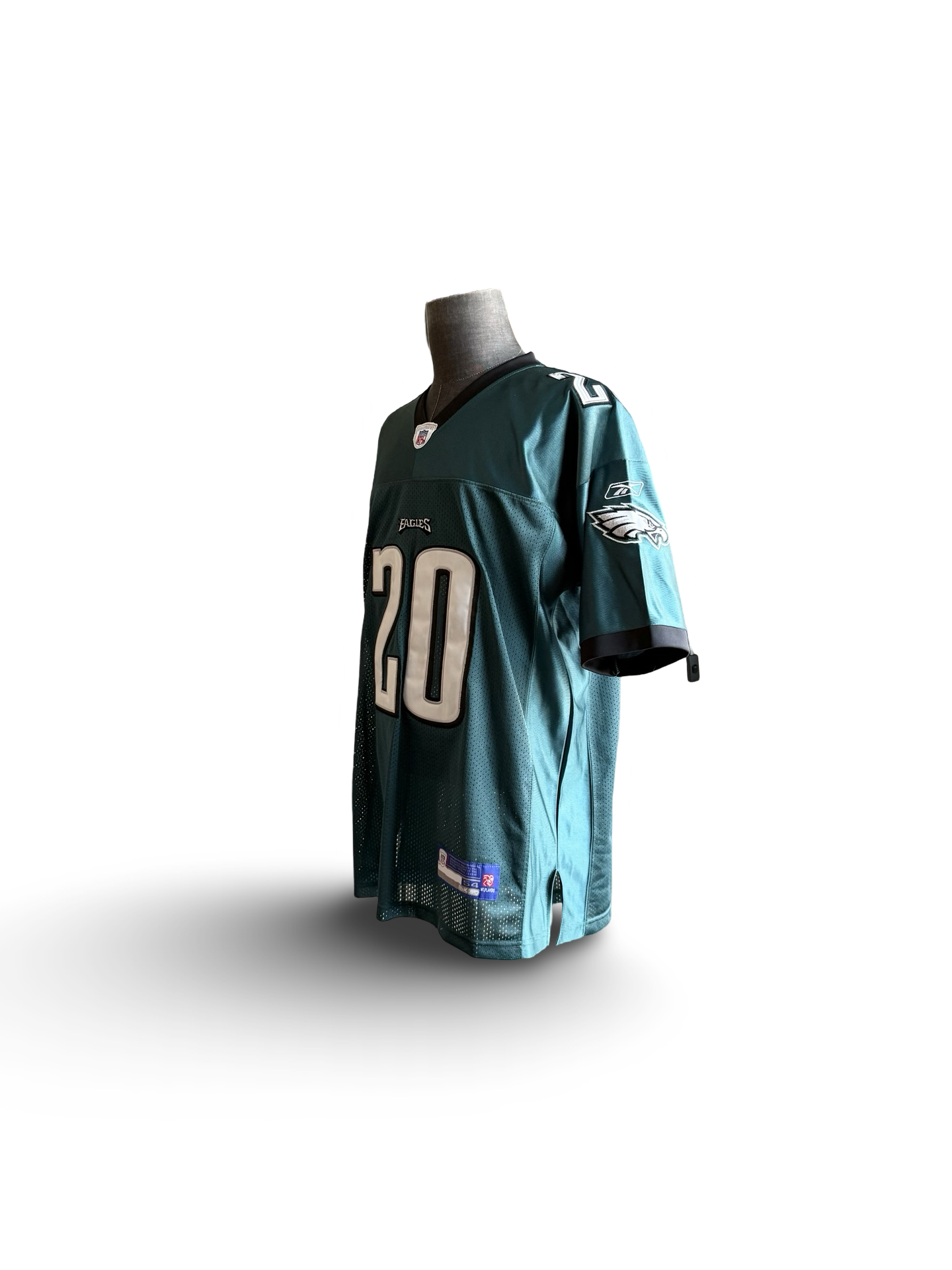 NFL Vtg Brian Dawkins 20 Reebok 2000’s Philadelphia Eagles Jersey Size 2XL (54)