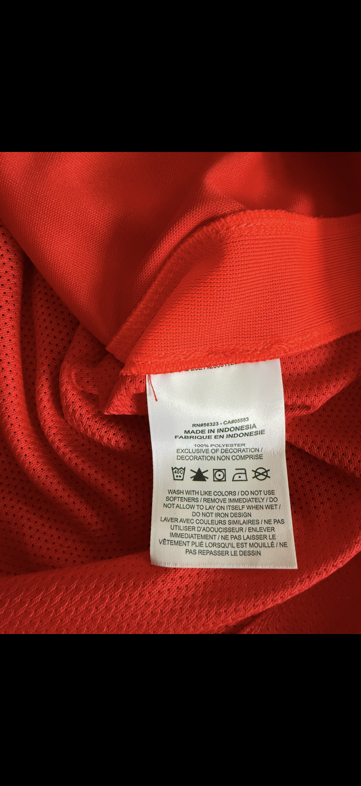 Soccer Canada 2022 Home Nike Football Jersey NWT Size 2XL