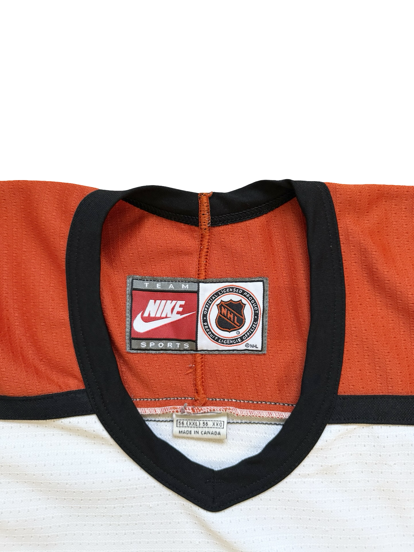 NHL Vtg 90’s Eric Lindros 88 Philadelphia Flyers Nike Hockey Jersey Size 2XL