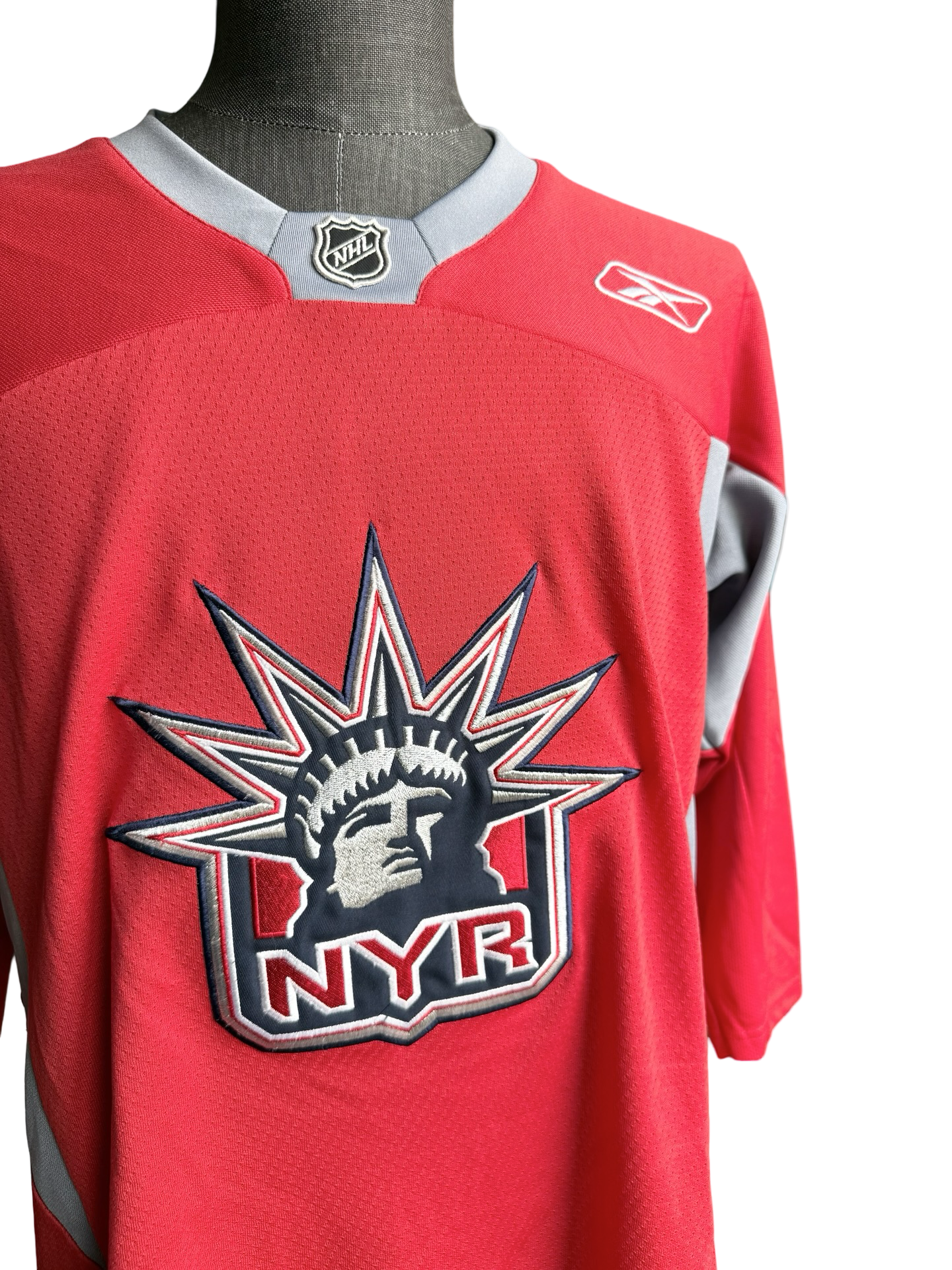 YOUTH NHL New York Rangers Reebok Hockey Jersey Size Youth L/XL