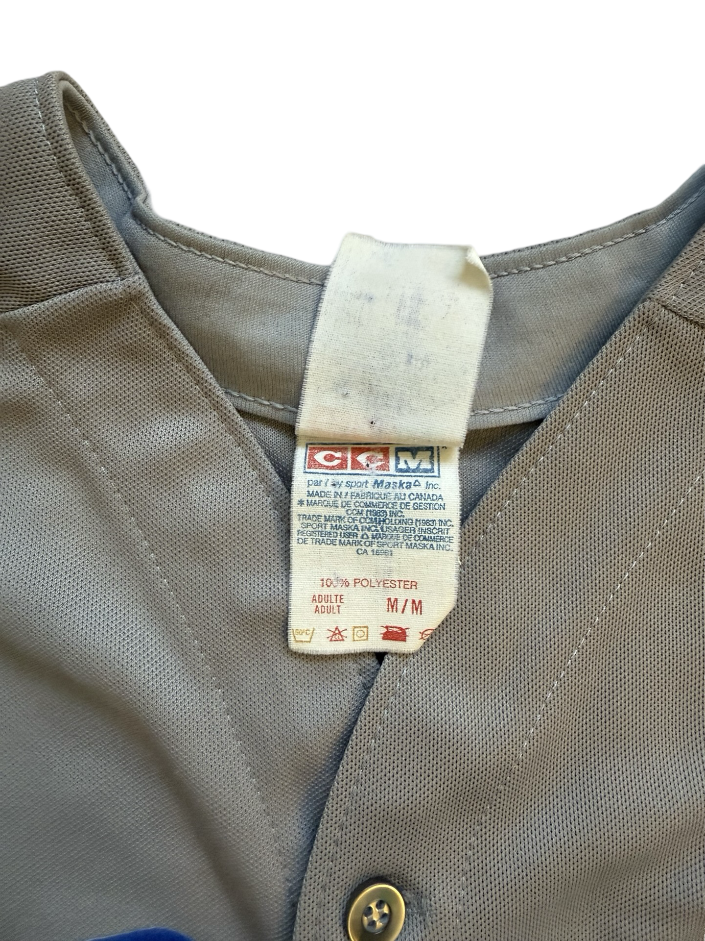 MLB Vtg Roberto Alomar 12 Toronto Blue Jays 90’s CCM Baseball Jersey Size M