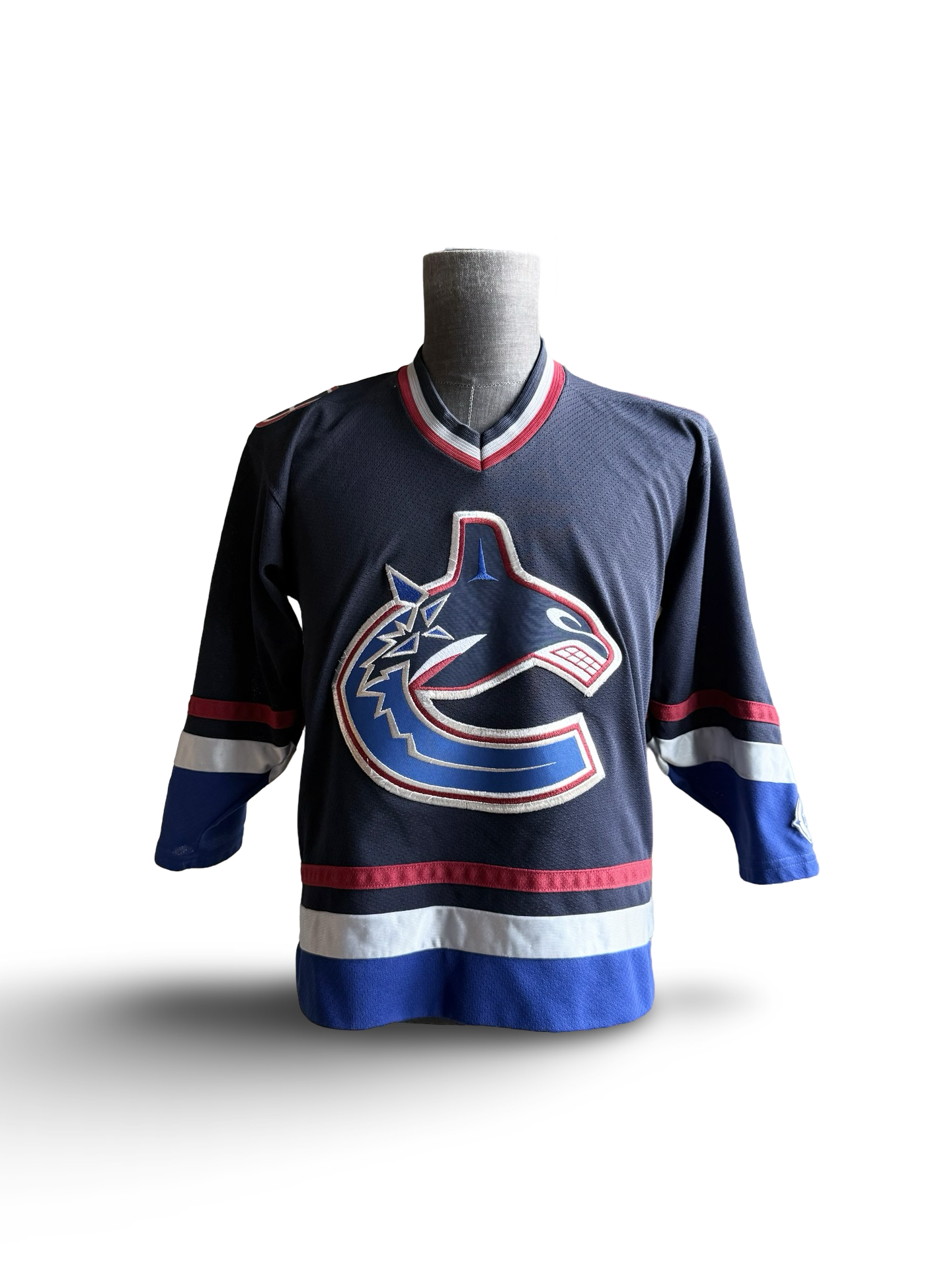 YOUTH NHL Vtg Vancouver Canucks Koho Hockey Jersey Size Youth L/XL