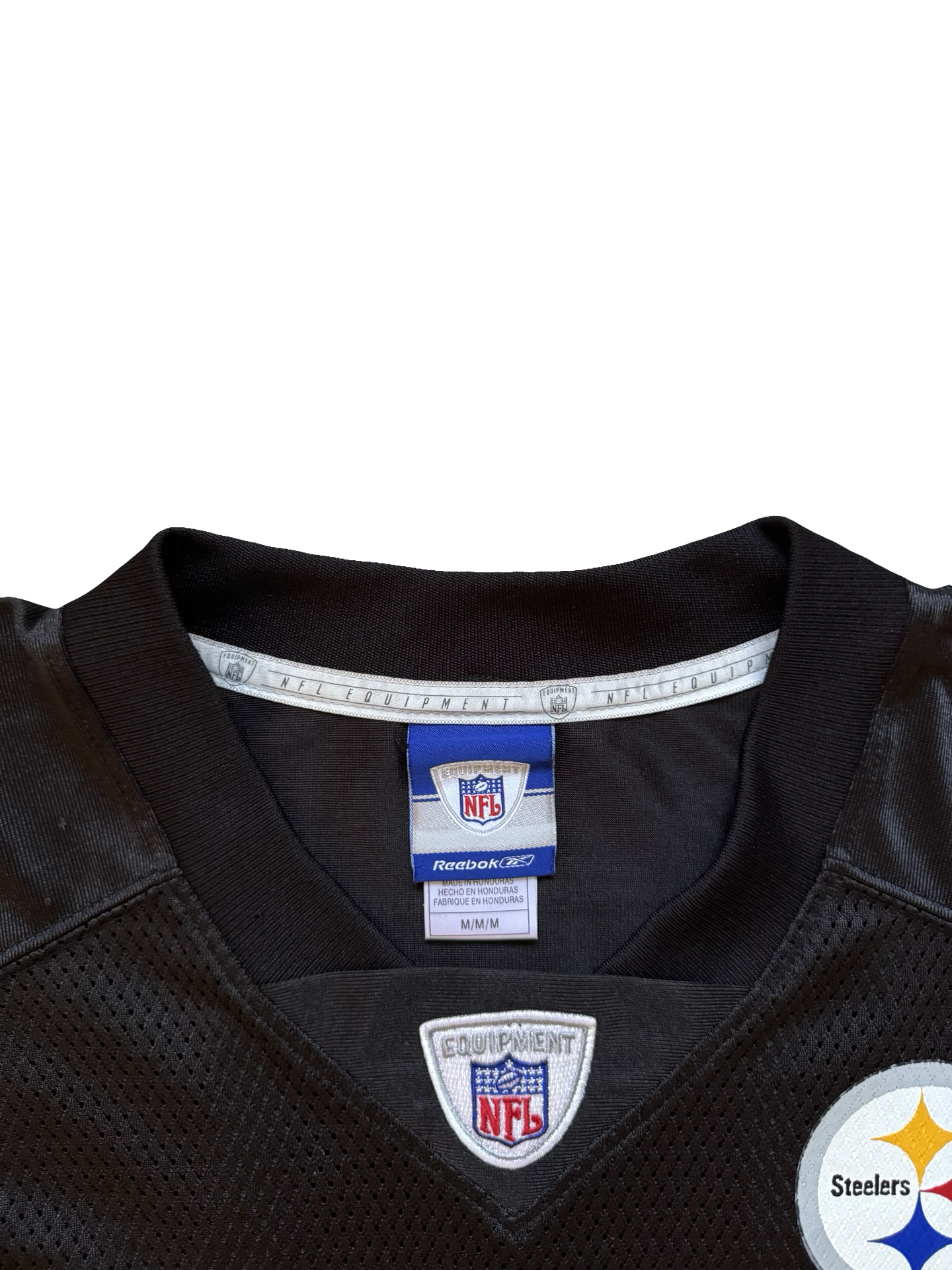 NFL Vtg Troy Polamalu 43 Pittsburgh Steelers Reebok Football Jersey Size M