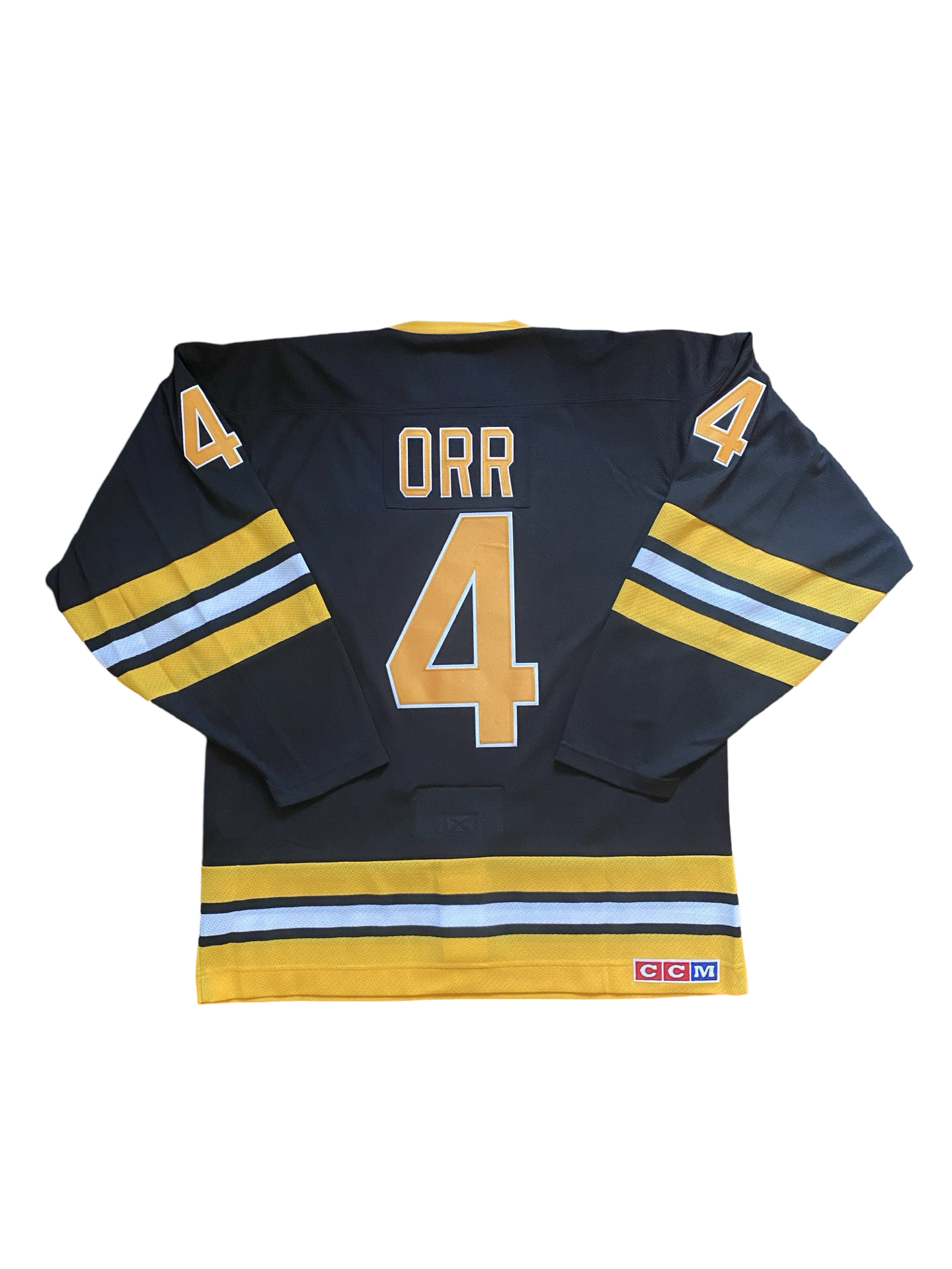 NHL Bobby Orr 4 Heroes of Hockey 1975-1976 Boston Bruins Jersey CCM Size L