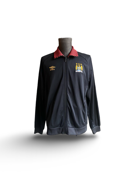 EPL Vtg Manchester City 2011-12 Anthem Full-Zip Umbro Jacket Size XL