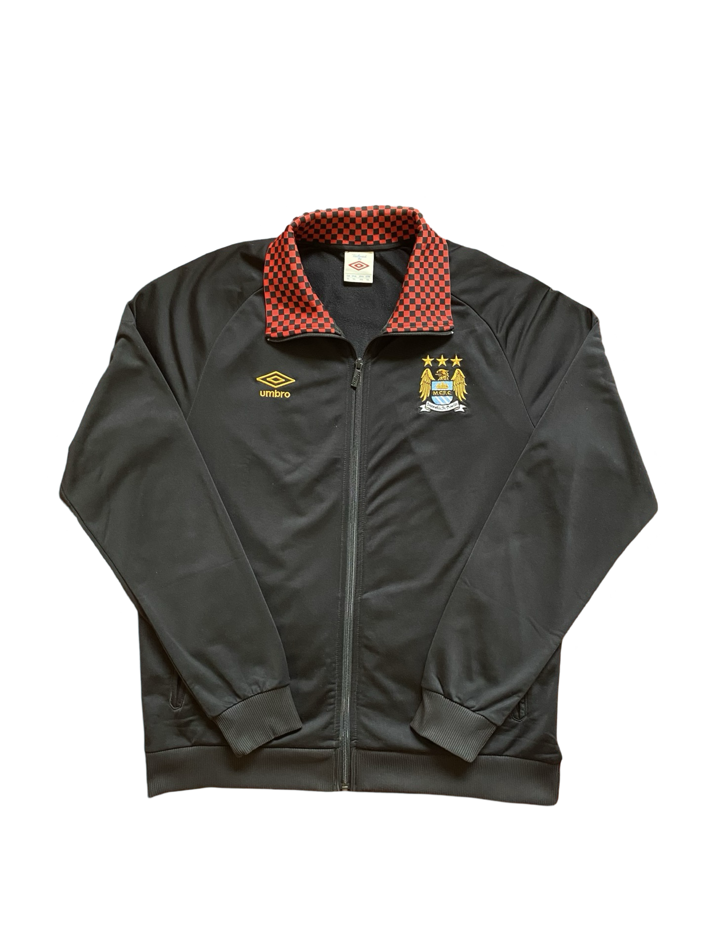 EPL Vtg Manchester City 2011-12 Anthem Full-Zip Umbro Jacket Size XL