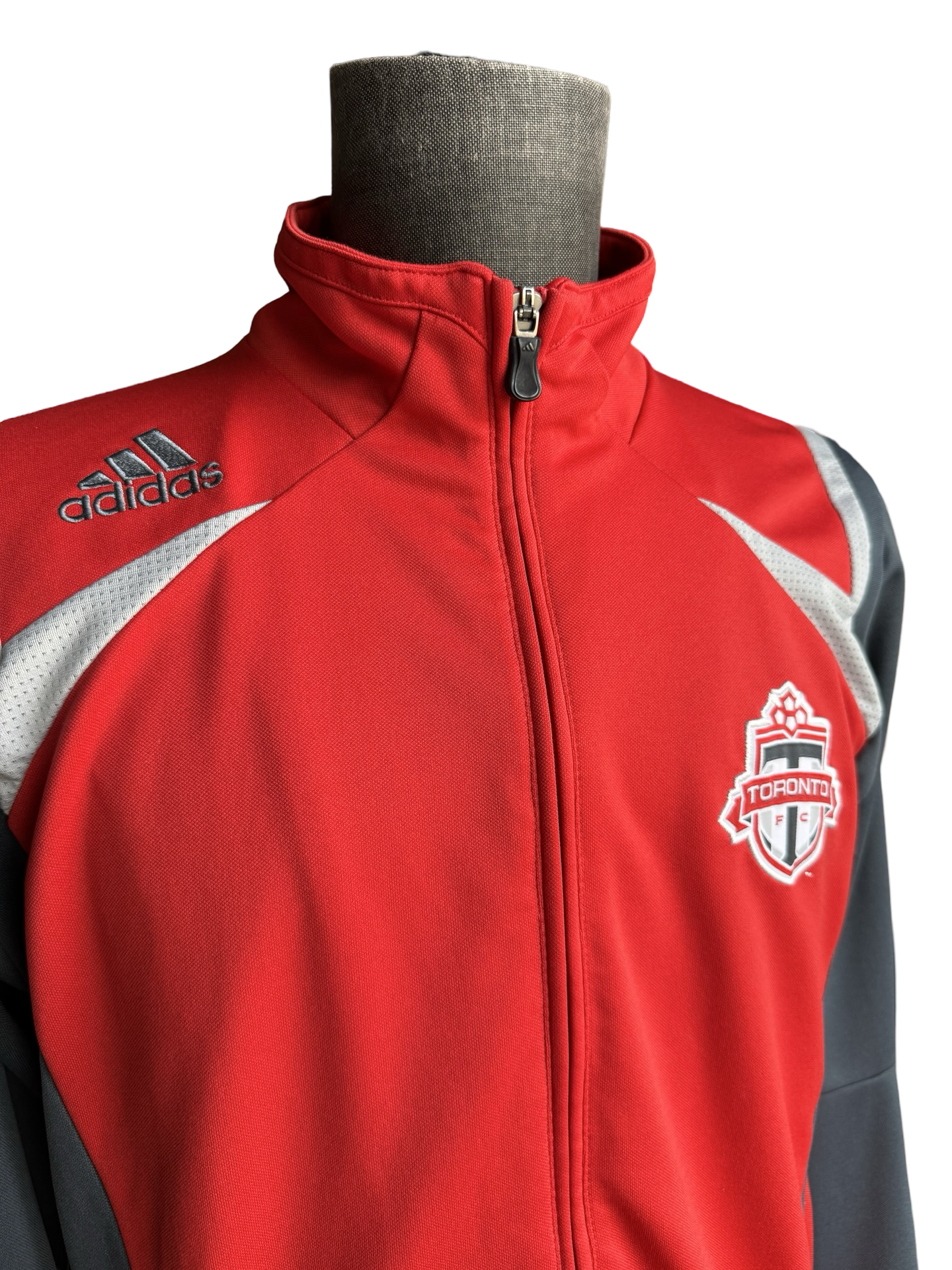 Soccer MLS Vtg Toronto FC 2007-08 Adidas TFC First Season Track Jacket Size M