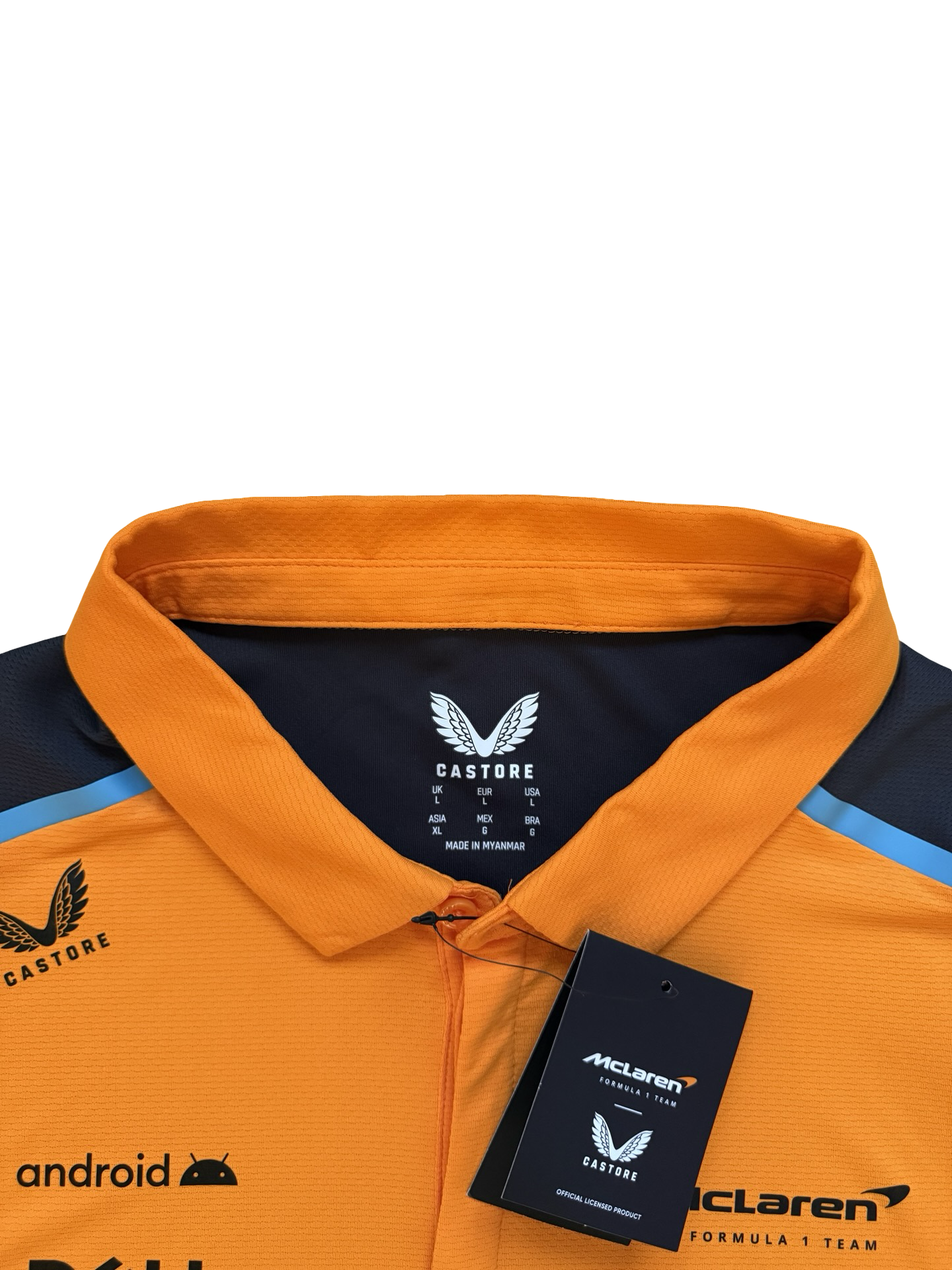 RACING F1 McLaren Polo T-Shirt NWT Size L