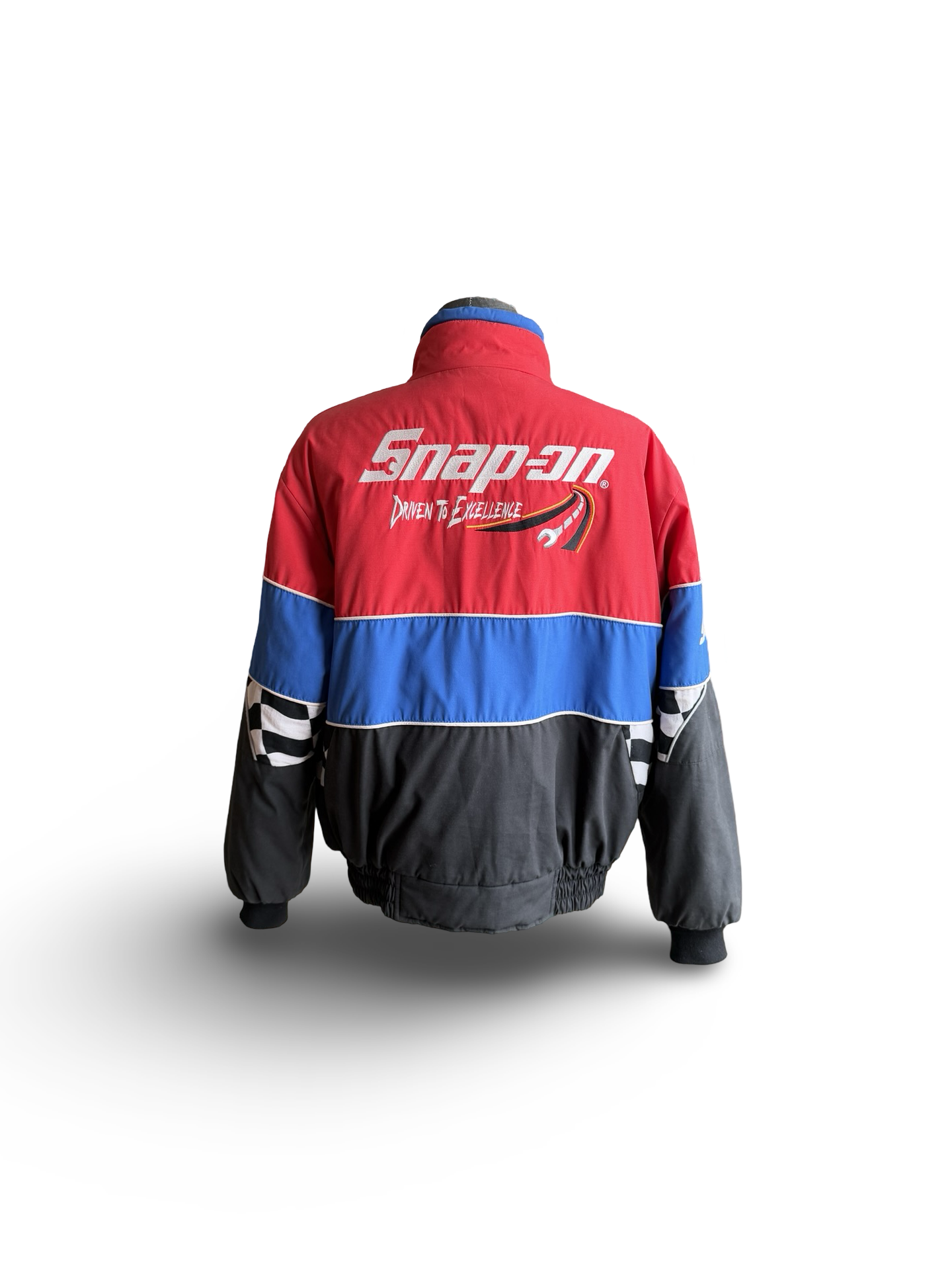 NASCAR Racing Vtg 90’s Snap-On Choko Driven To Excellence Fleece Lined Jacket Size XL