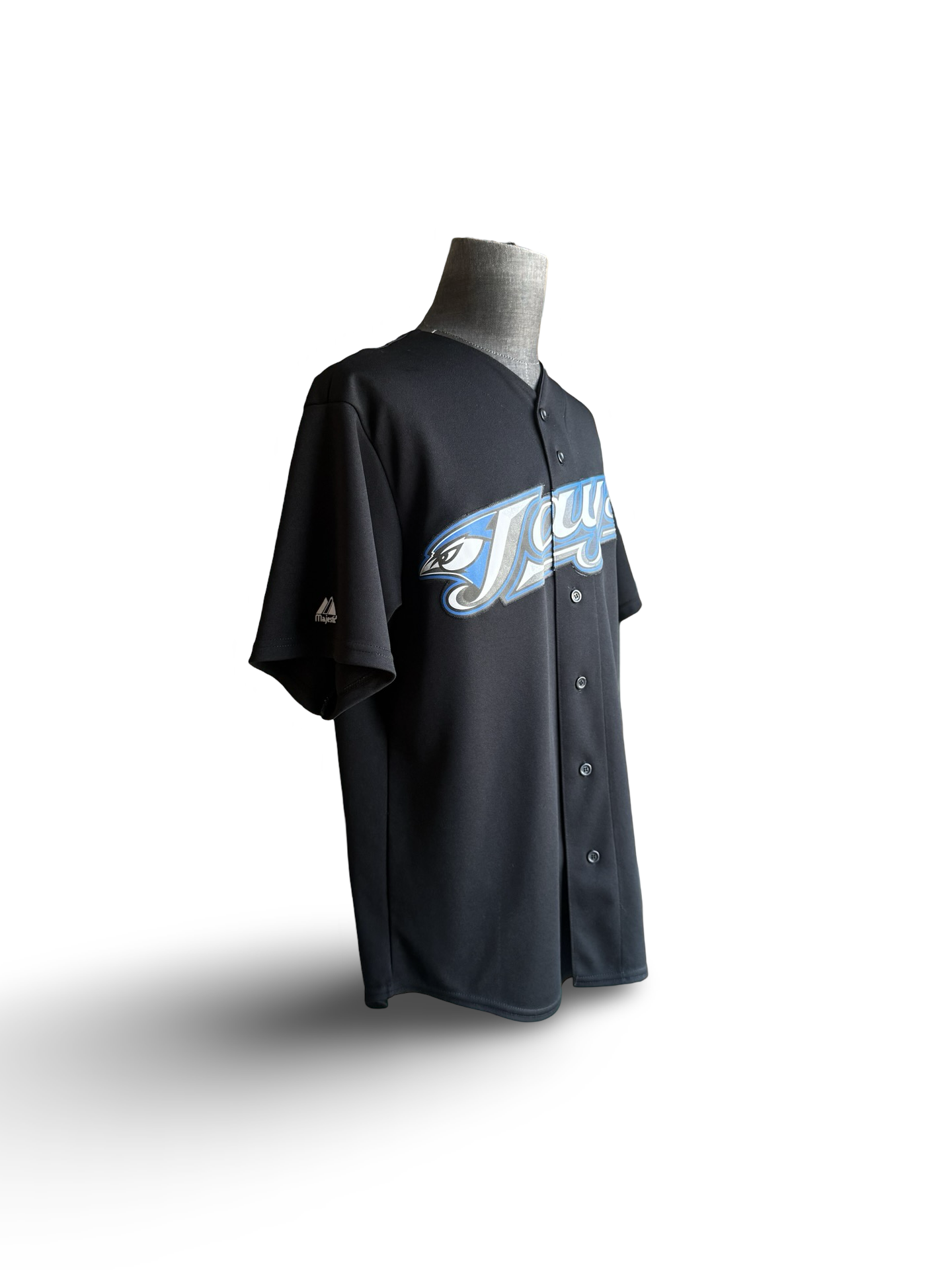 MLB Vtg Brett Lawrie 13 Toronto Blue Jays 2000’s Majestic Retro Baseball Jersey Size L